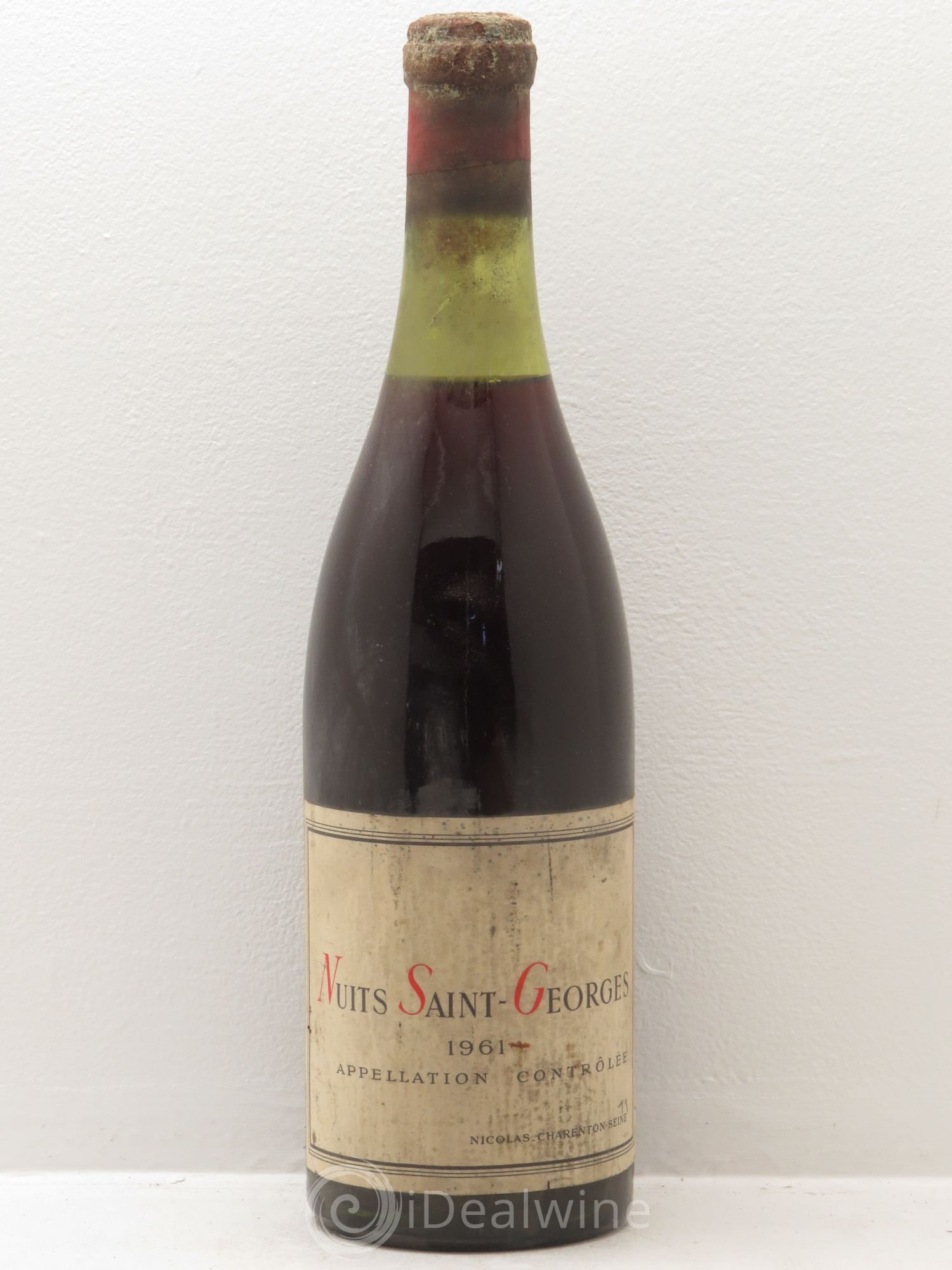 Nuits-Saint-Georges Nicolas Négociant 1961 - Lot de 1 bouteille - 0