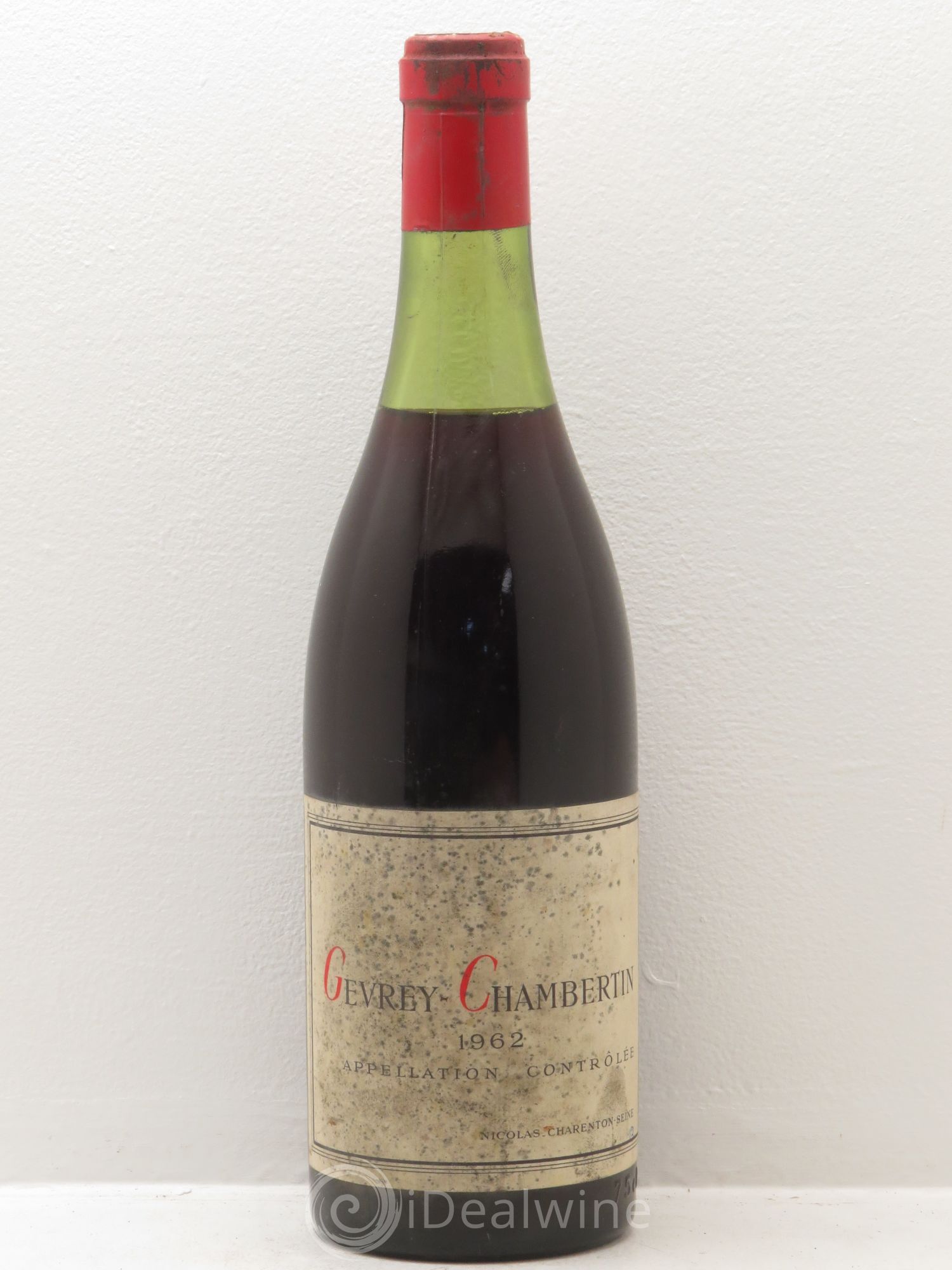 Gevrey-Chambertin Nicolas Négociant 1962 - Posten von 1 Flasche - 0