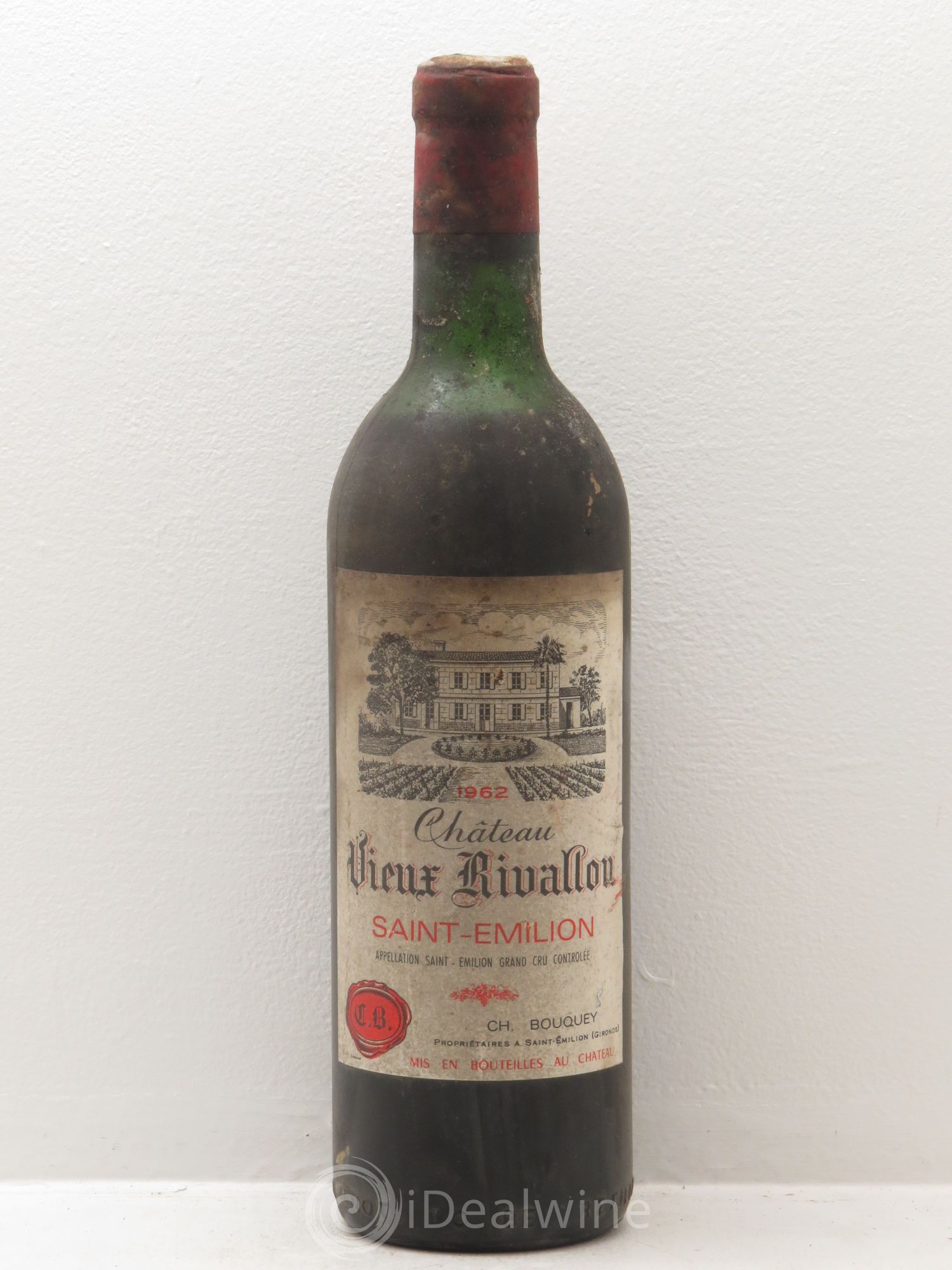 Saint-Émilion Château Vieux Rivallon (sans prix de réserve) 1962 - Posten von 1 Flasche - 0