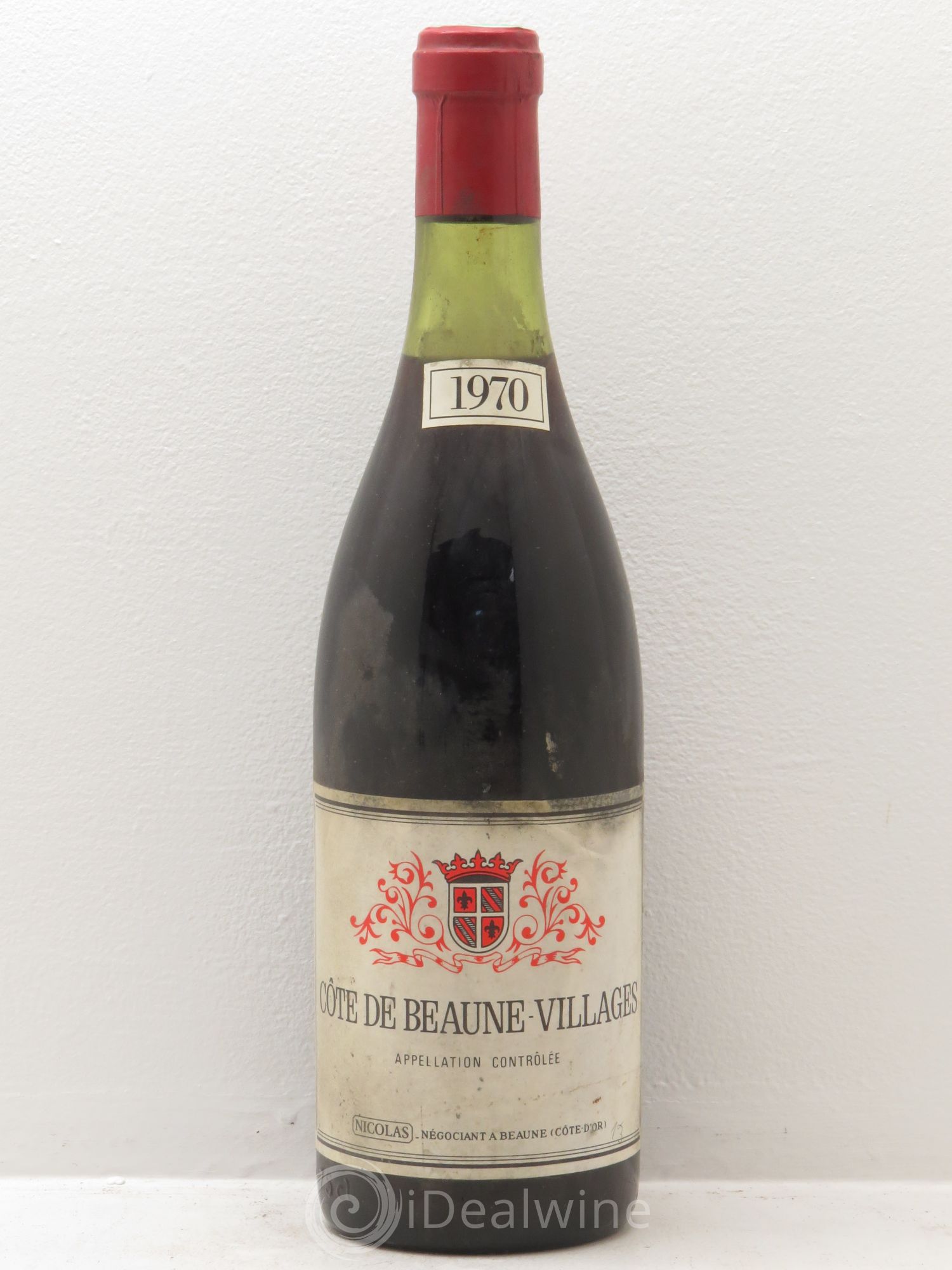 Côte de Beaune-Villages Nicolas Négociant 1970 - Lot de 1 bouteille - 0
