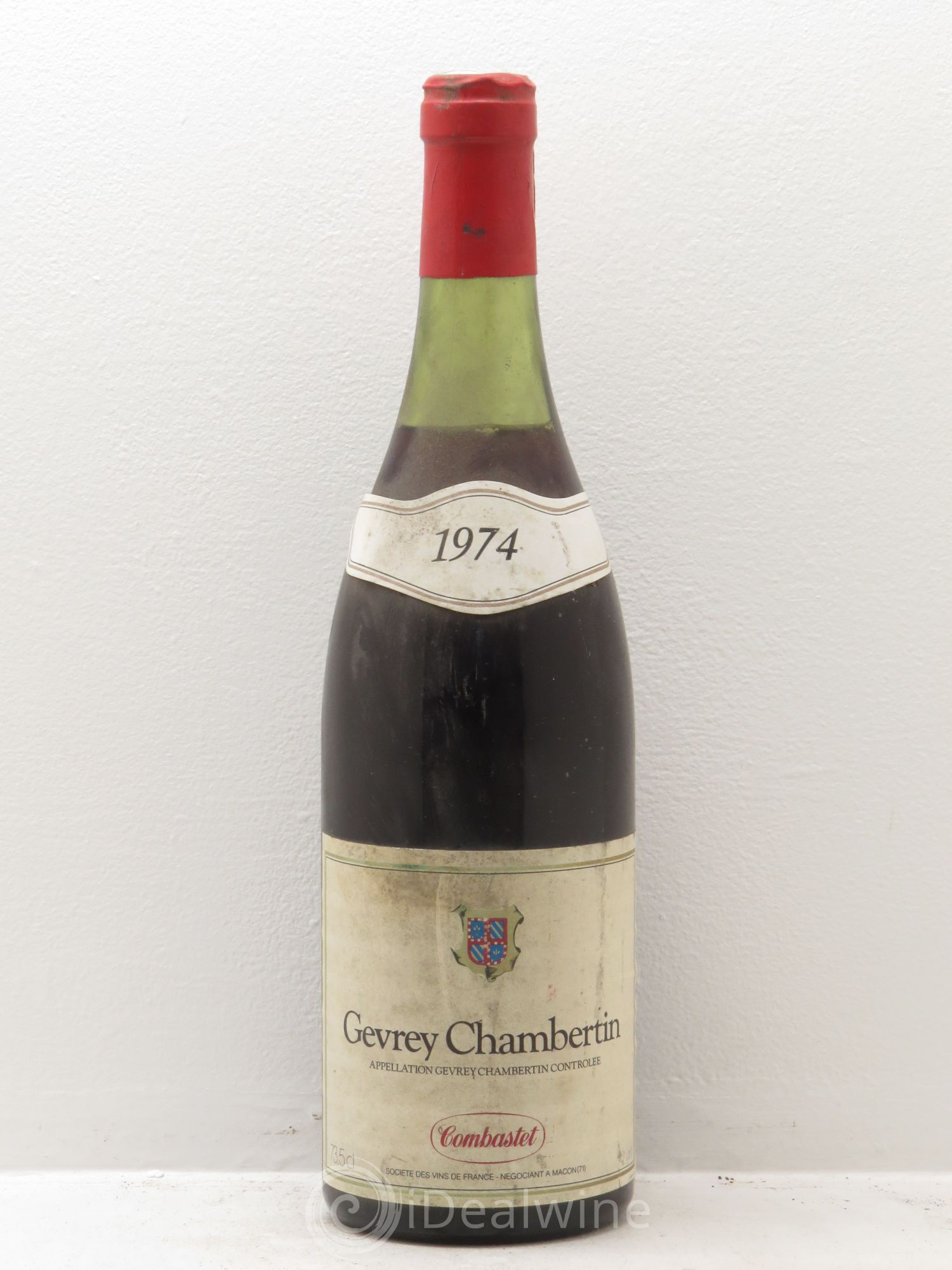 Gevrey-Chambertin Combastet 1974 - Lot de 1 bouteille - 0