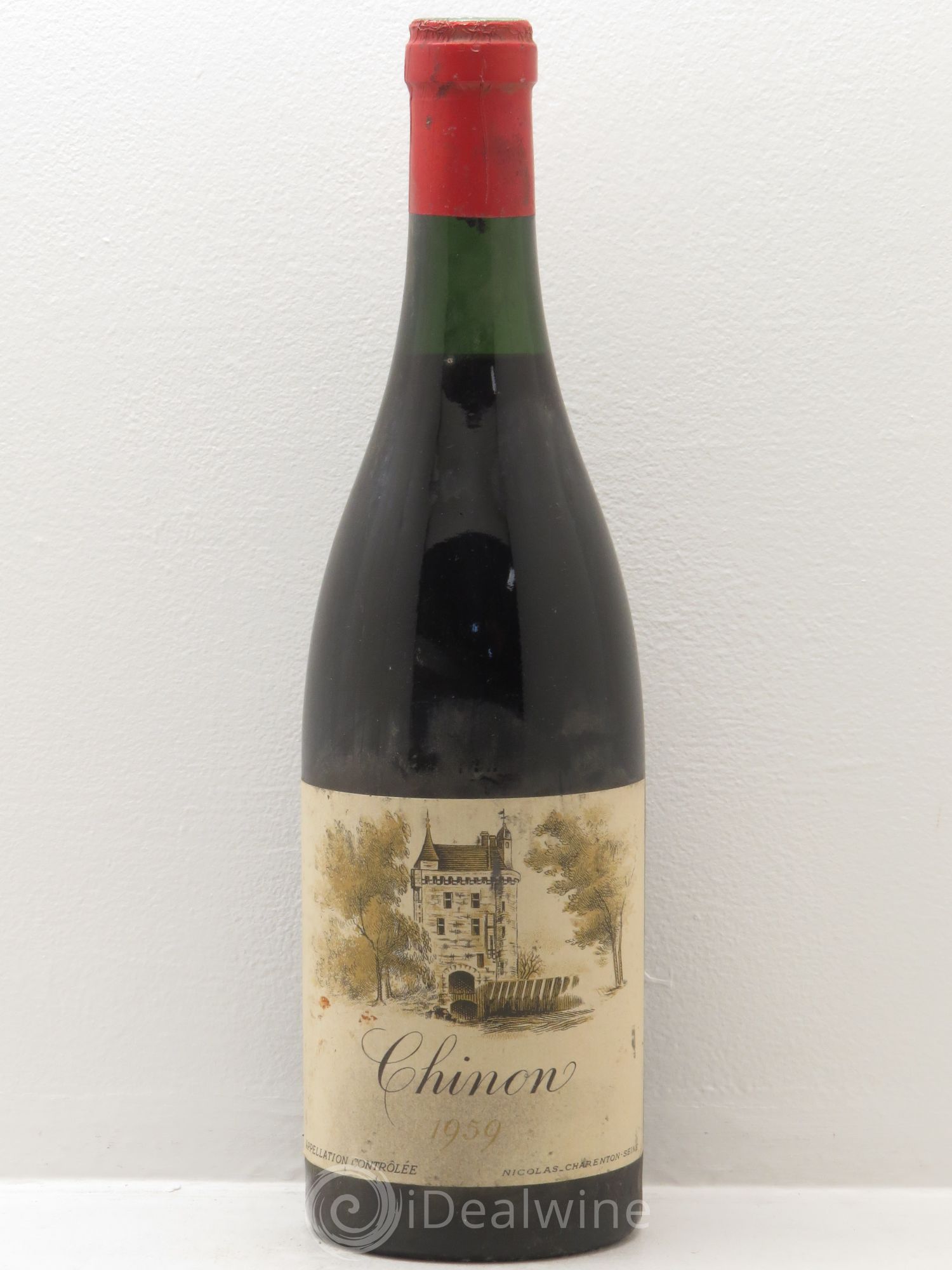 Chinon Nicolas Négociant 1959 - Posten von 1 Flasche - 0