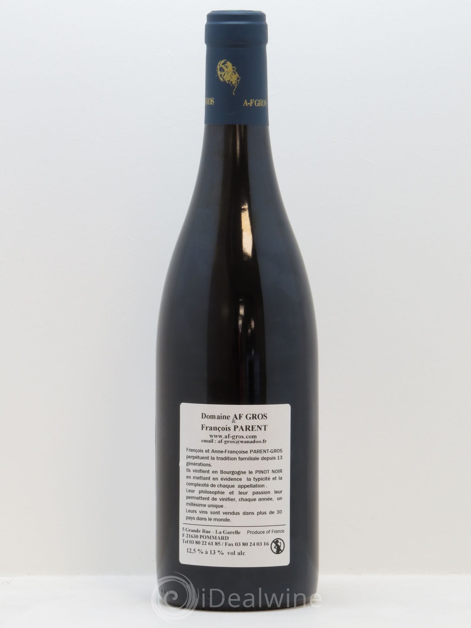Richebourg Grand Cru A.-F. Gros 2014 - Lot de 1 bouteille - 1