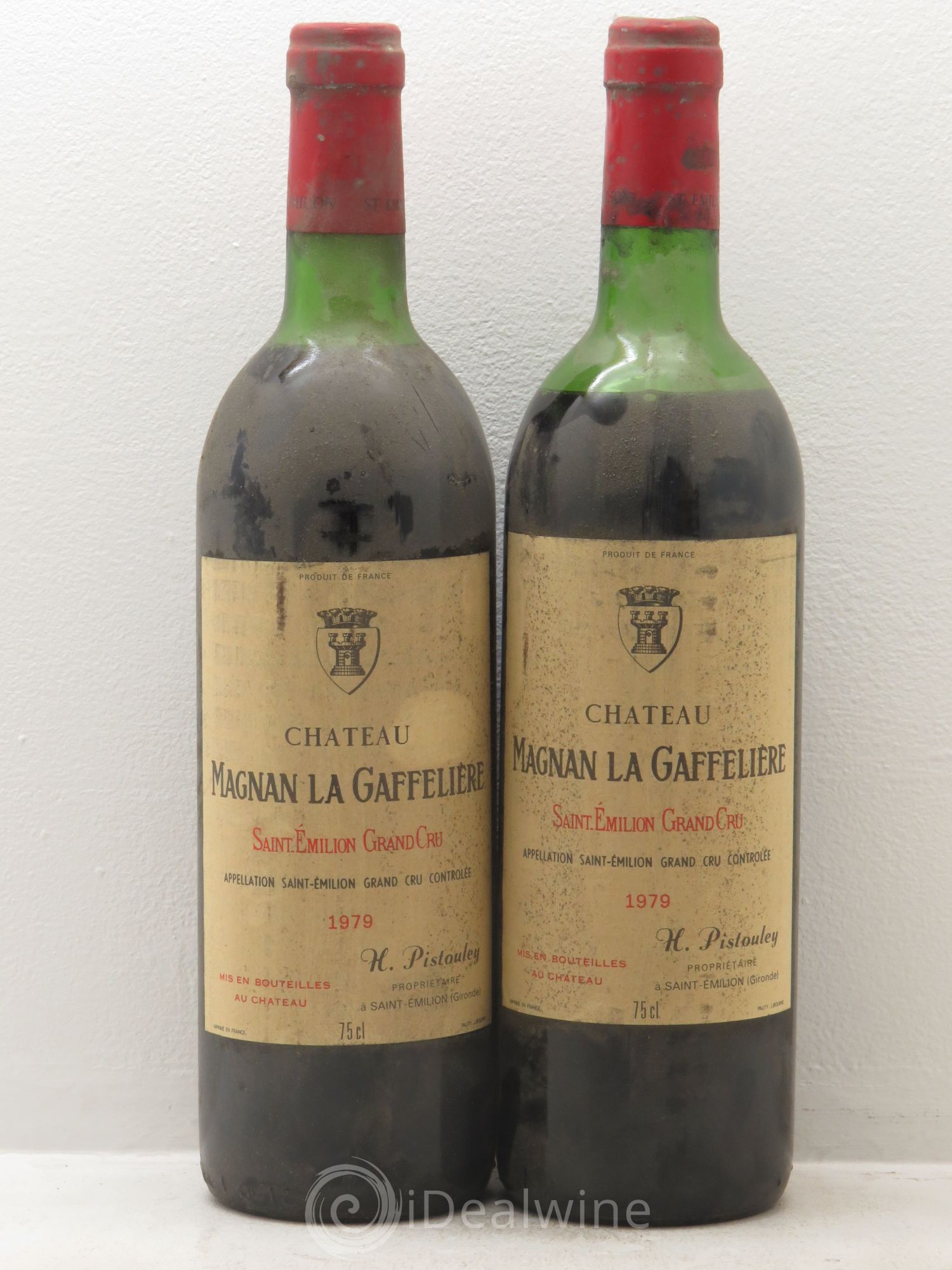 Château Magnan la Gaffelière 1979 - Lot de 2 bouteilles - 0
