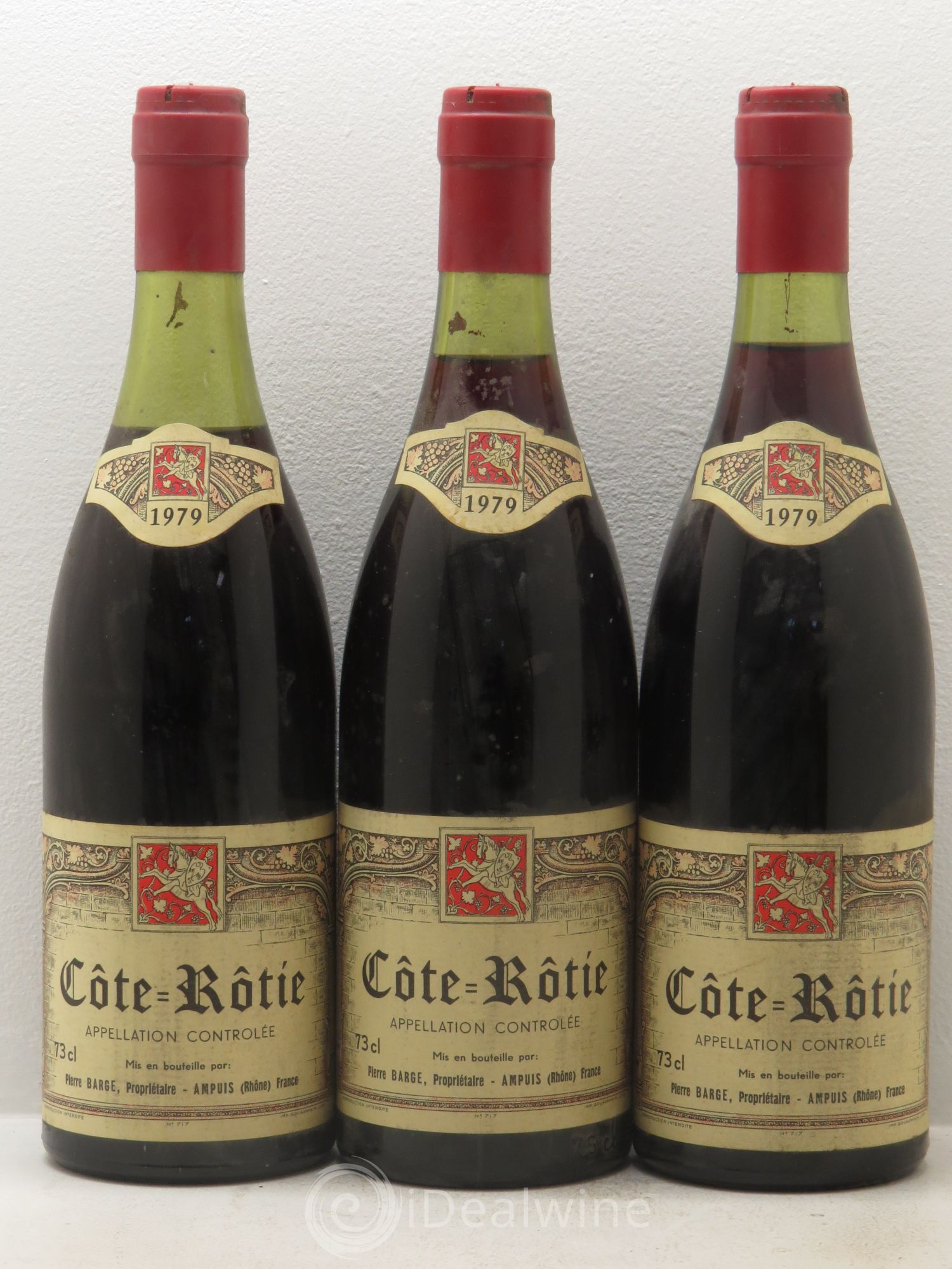 Côte-Rôtie 1979 - Lot de 3 bouteilles - 0