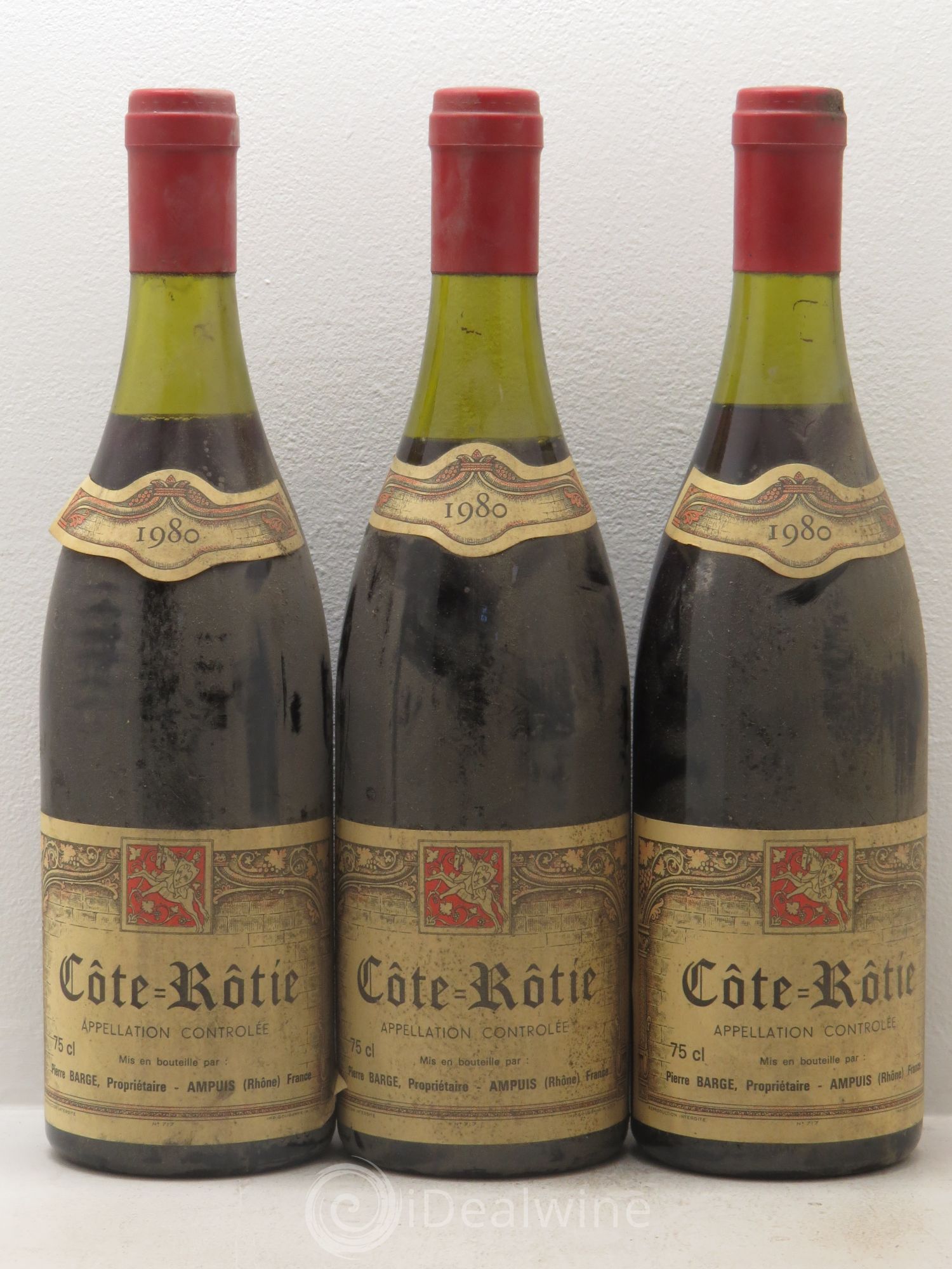 Côte-Rôtie 1980 - Lot de 3 bouteilles - 0