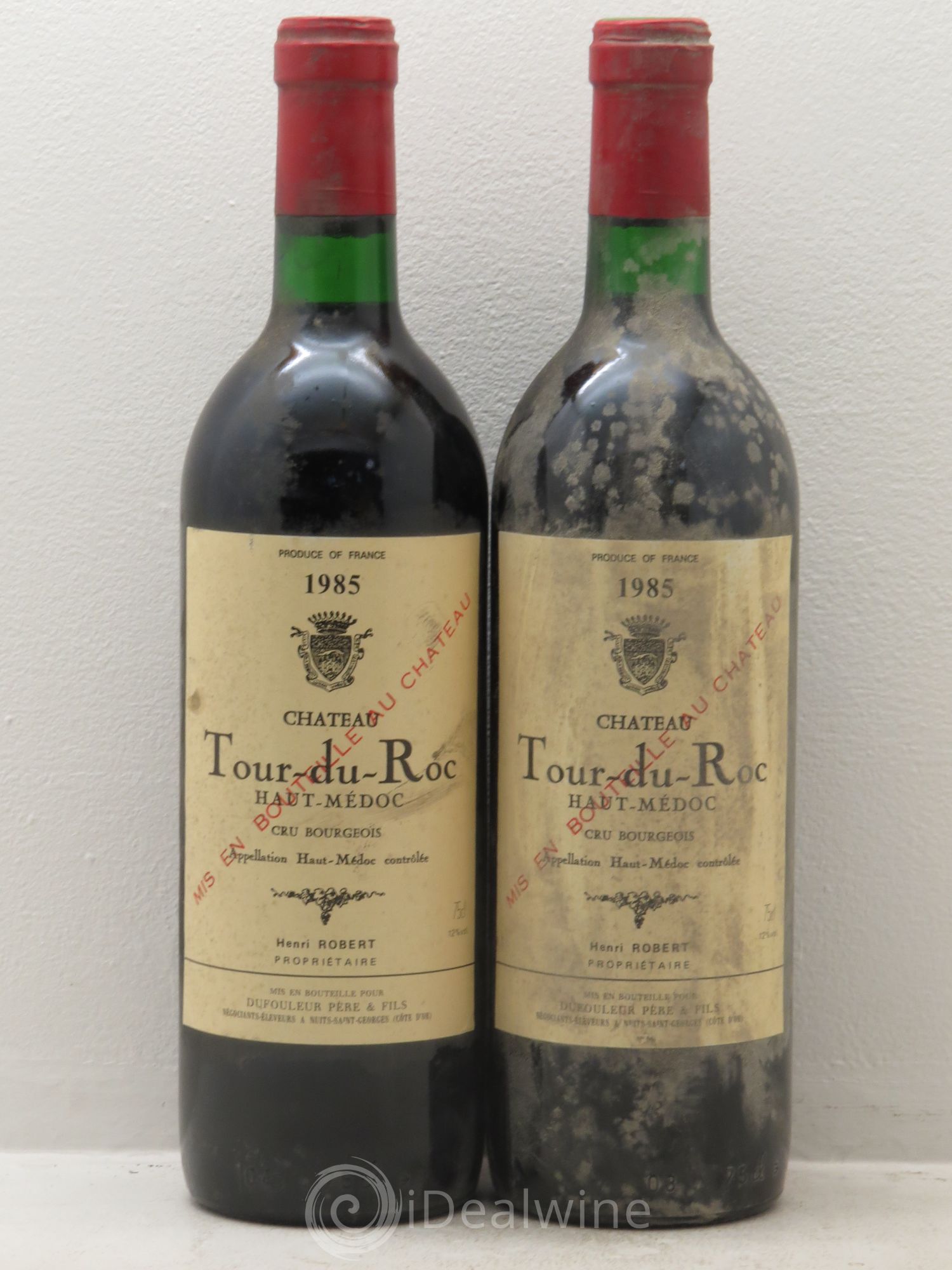 Haut Médoc Château Tour du Roc (sans prix de réserve) 1985 - Posten von 2 Flaschen - 0