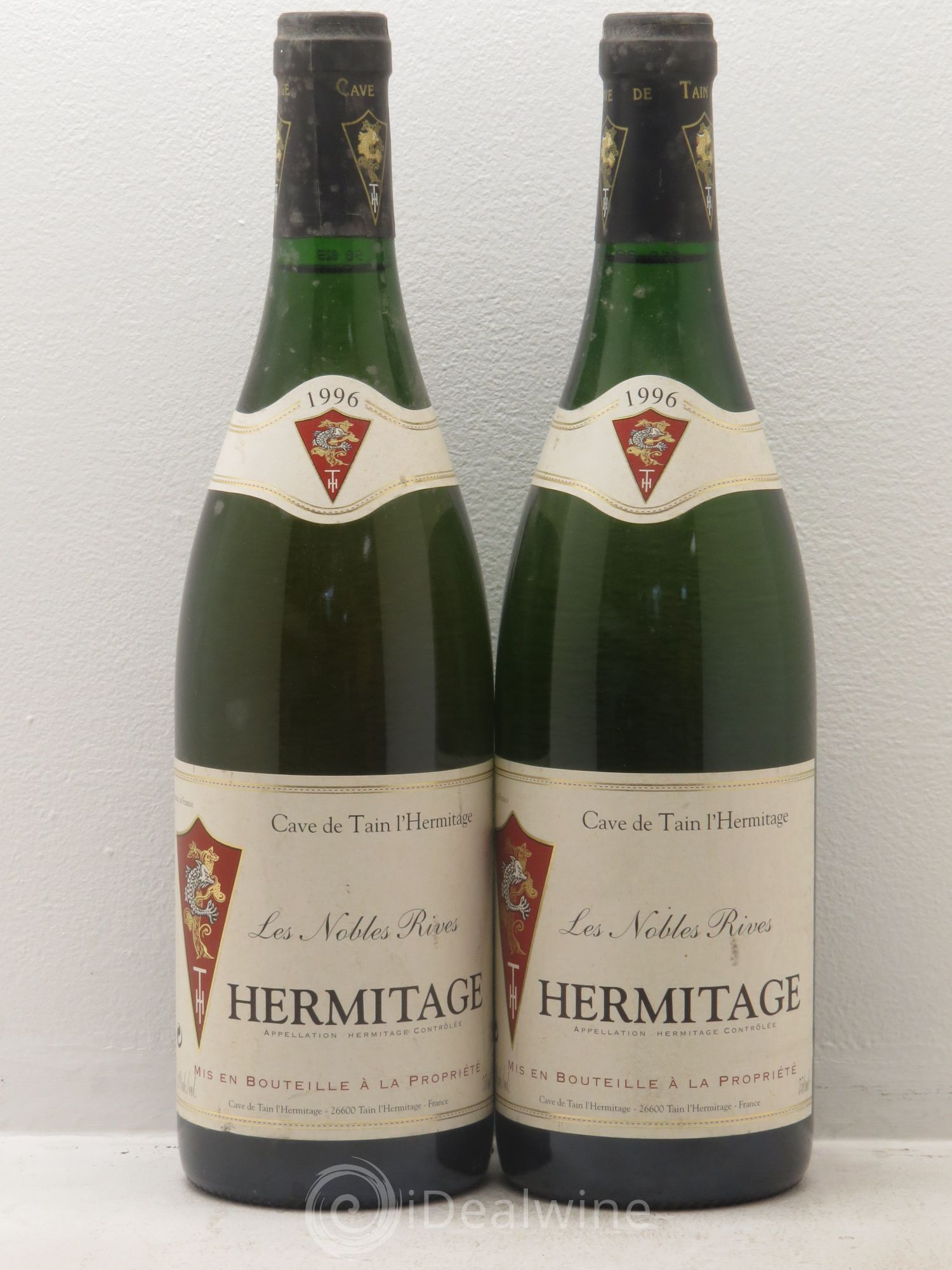 Hermitage Cave de Tain Nobles Rives 1996 - Lot de 2 bouteilles - 0