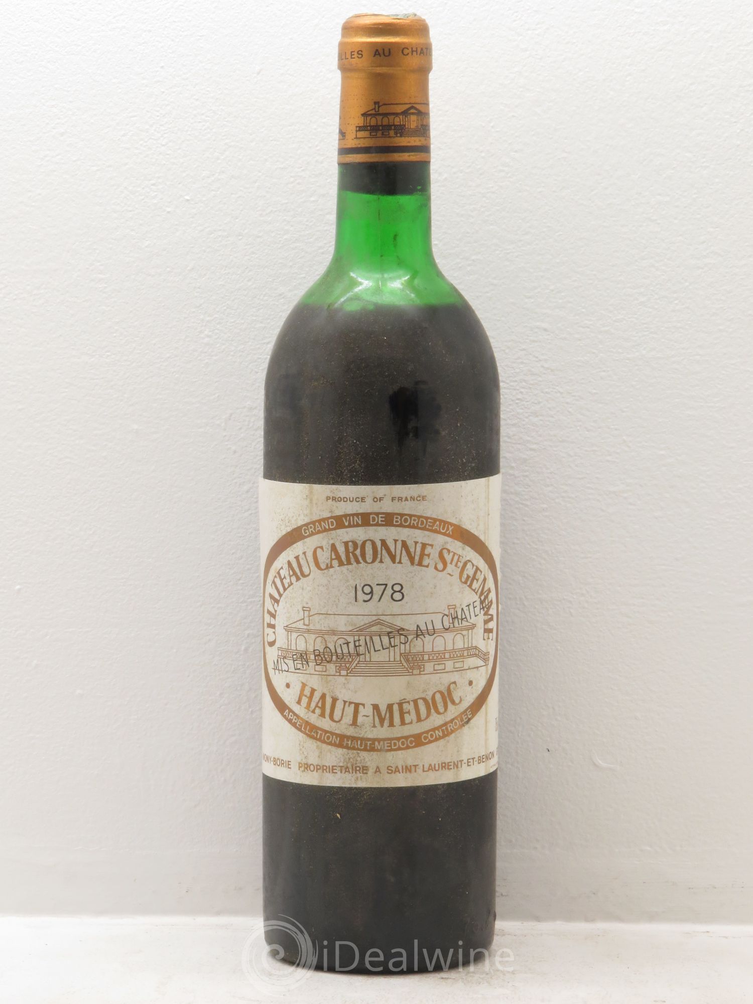 Château Caronne Sainte-Gemme Cru Bourgeois 1978 - Lot de 6 bouteilles - 0