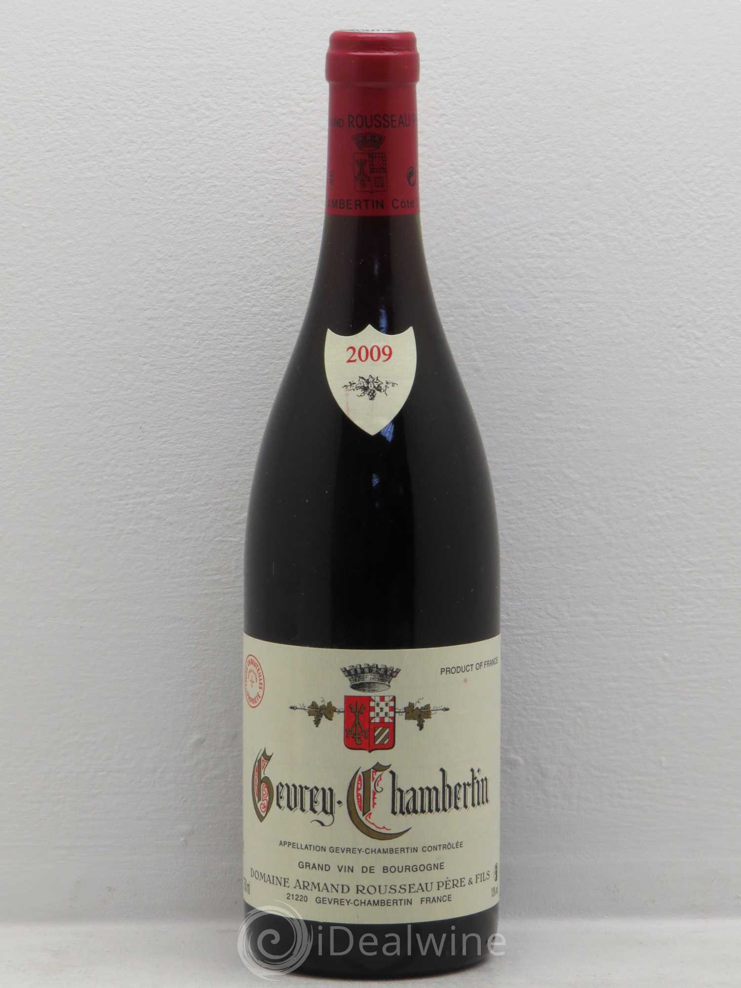 Gevrey-Chambertin Armand Rousseau (Domaine) 2009 - Lot de 1 bouteille - 0