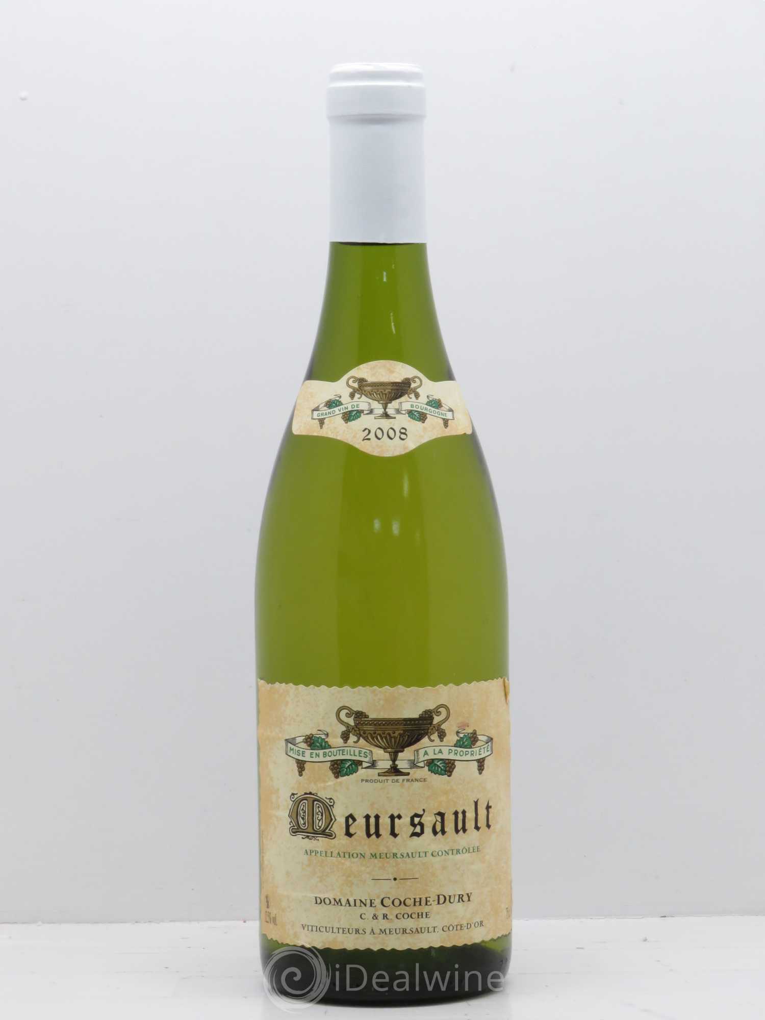 Meursault Coche Dury (Domaine) 2008 - Lot de 1 bouteille - 0