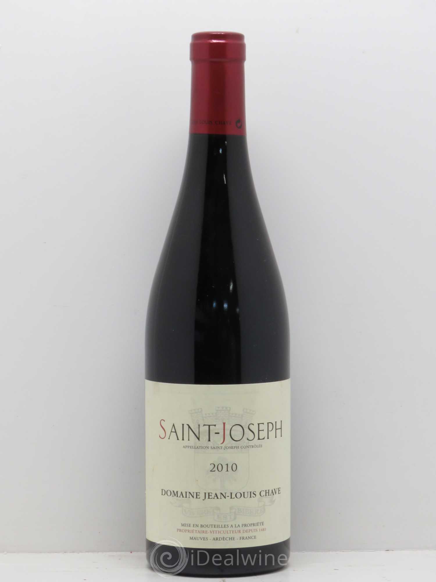 Saint-Joseph Jean-Louis Chave 2010 - Lot de 1 bouteille - 0
