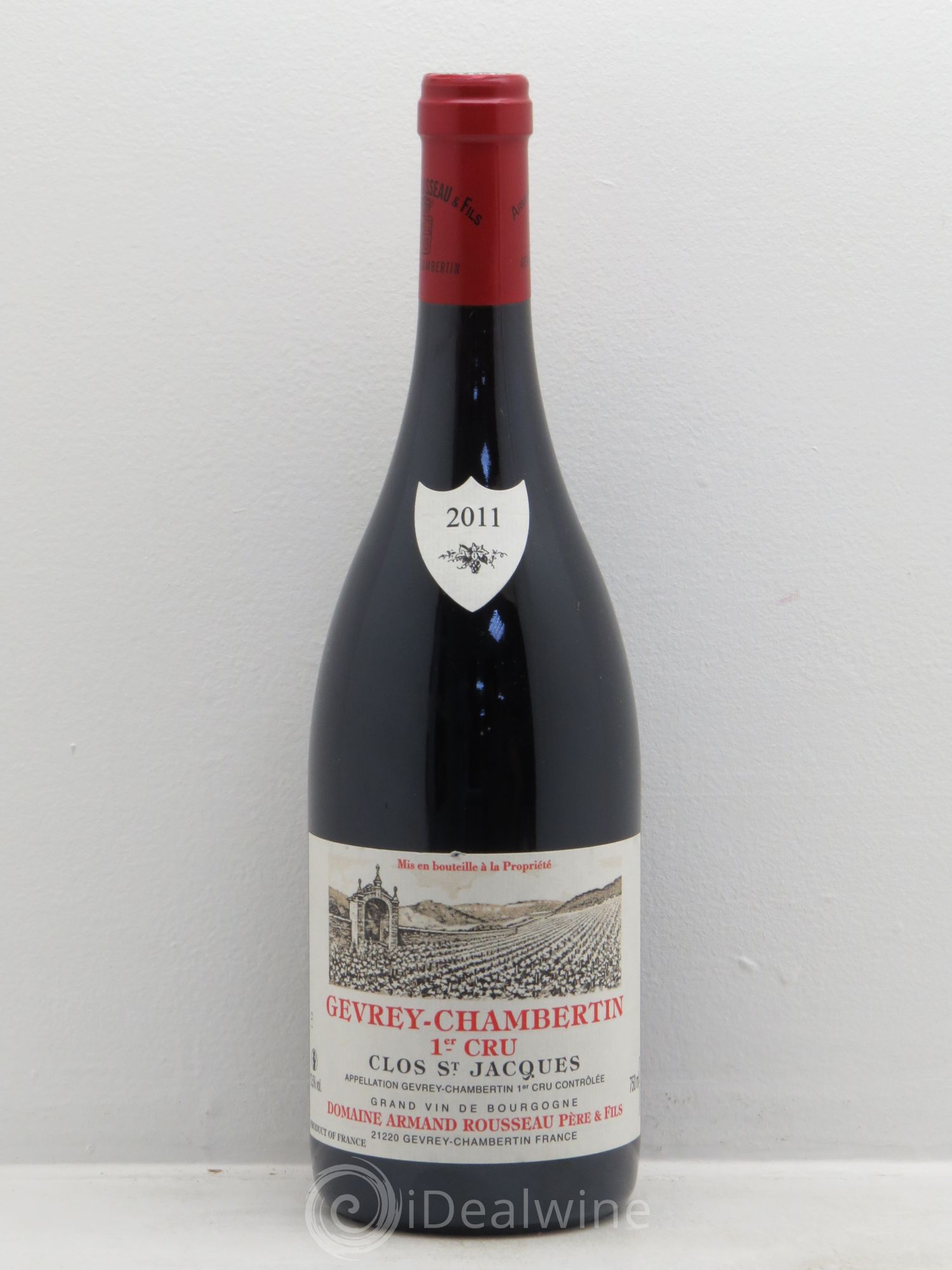 Gevrey-Chambertin 1er Cru Clos Saint-Jacques Armand Rousseau (Domaine) 2011 - Lot de 1 bouteille - 0
