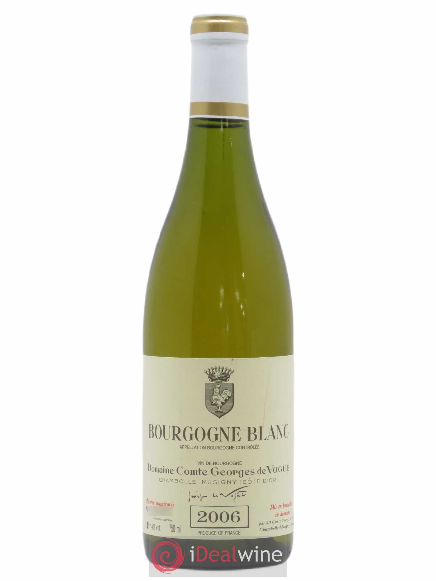 Bourgogne Comte Georges de Vogüé 2006 - Lot de 1 bouteille - 0
