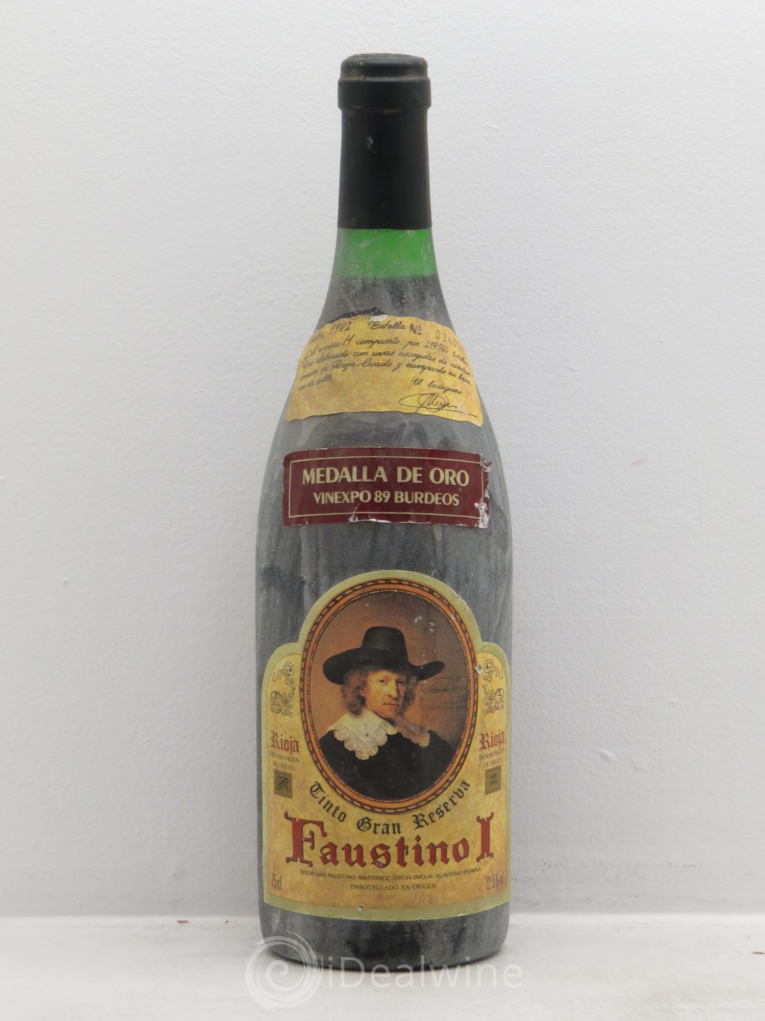 Rioja DOCA Faustino Tinto Gran reserva 1982 - Lotto di 1 bottiglia - 0