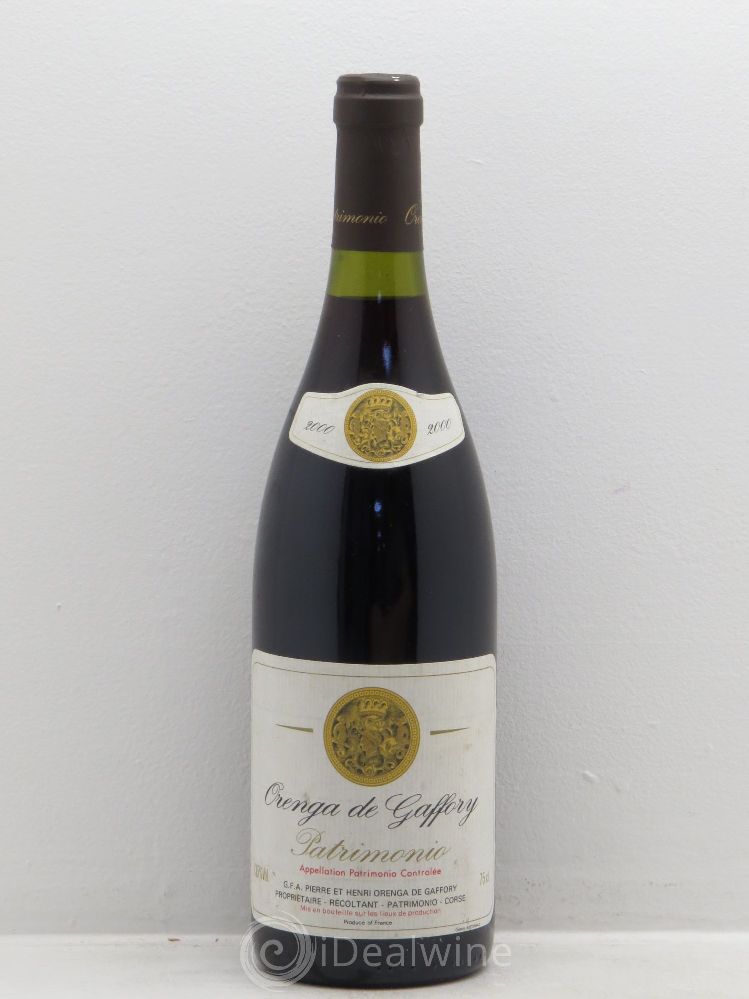Patrimonio Orenga de Gaffory 2000 - Posten von 1 Flasche - 0
