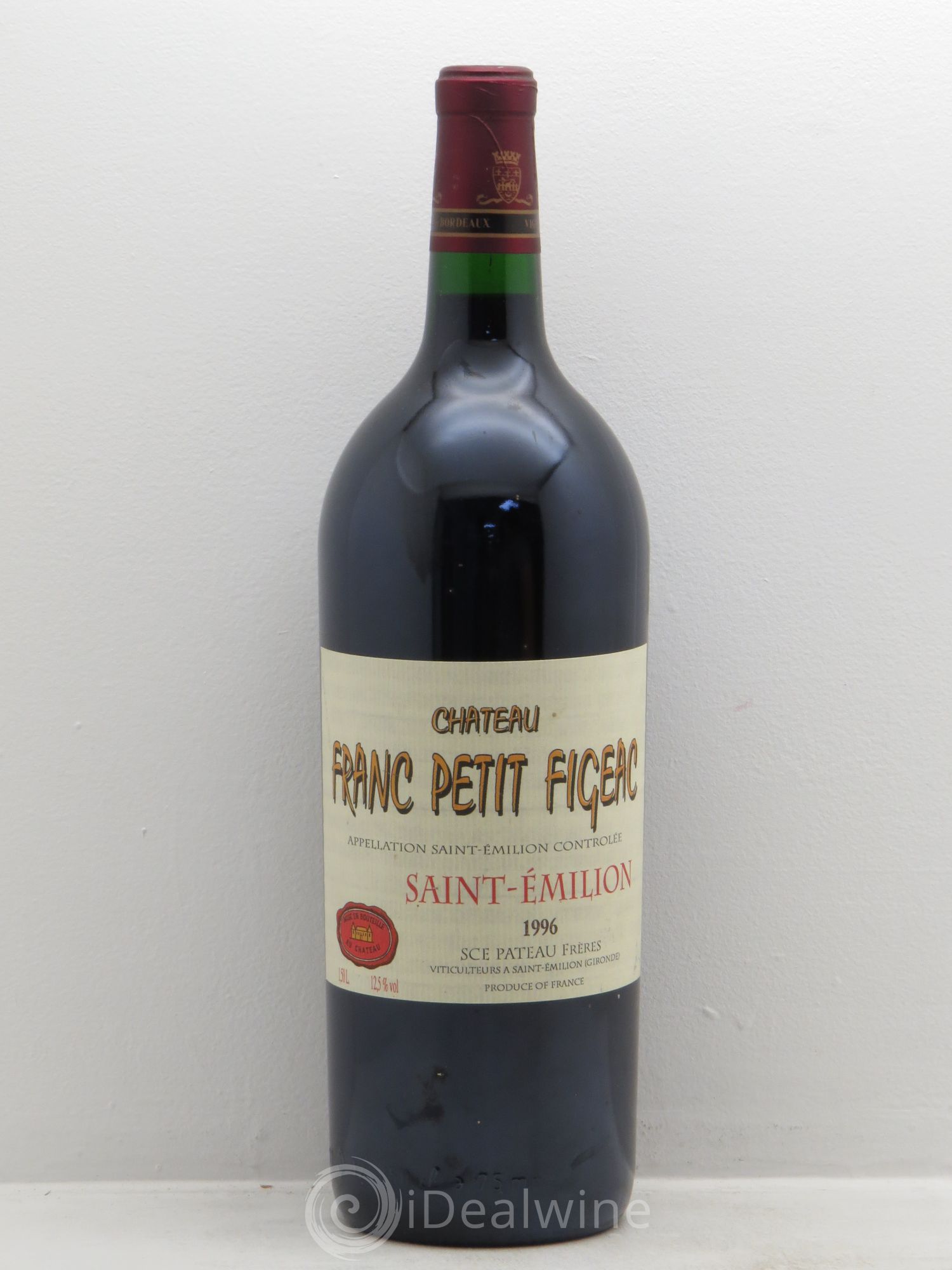 Saint-Émilion Franc petit figeac 1996 - Posten von 1 Magnum - 0