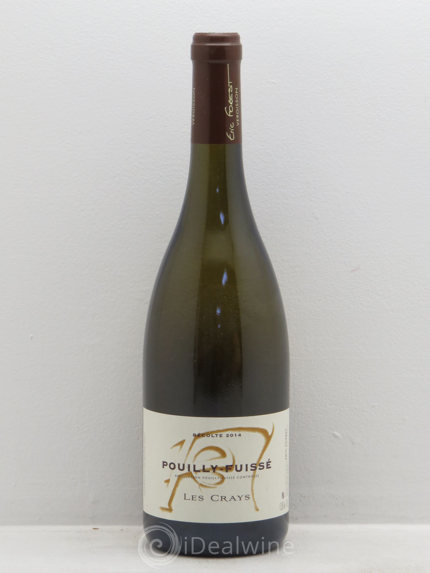 Pouilly-Fuissé Eric Forest Les Crays 2014 - Posten von 1 Flasche - 0