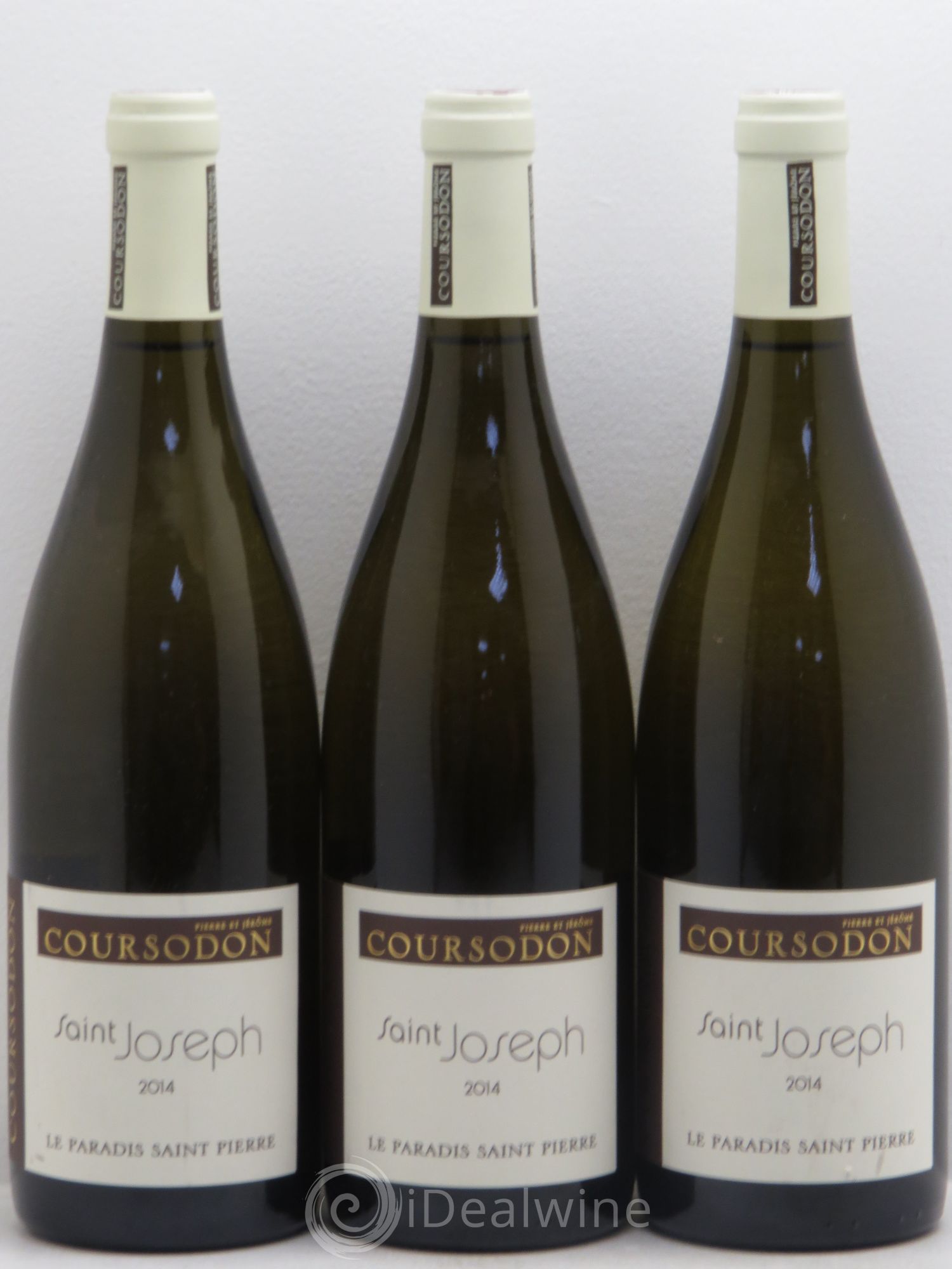 Saint-Joseph Le Paradis Saint-Pierre Pierre et Jérôme Coursodon 2014 - Lot de 3 bouteilles - 0