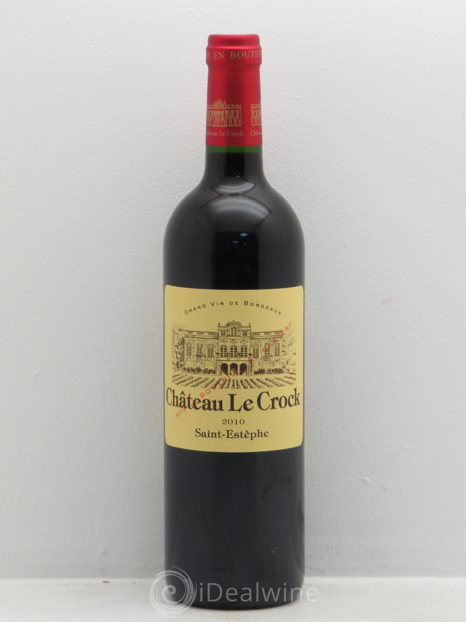 Château le Crock Cru Bourgeois 2010 - Lot de 1 bouteille - 0