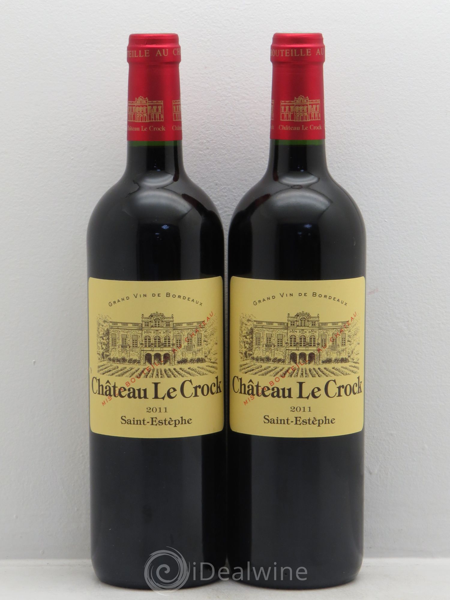 Château le Crock Cru Bourgeois 2011 - Lot de 2 bouteilles - 0