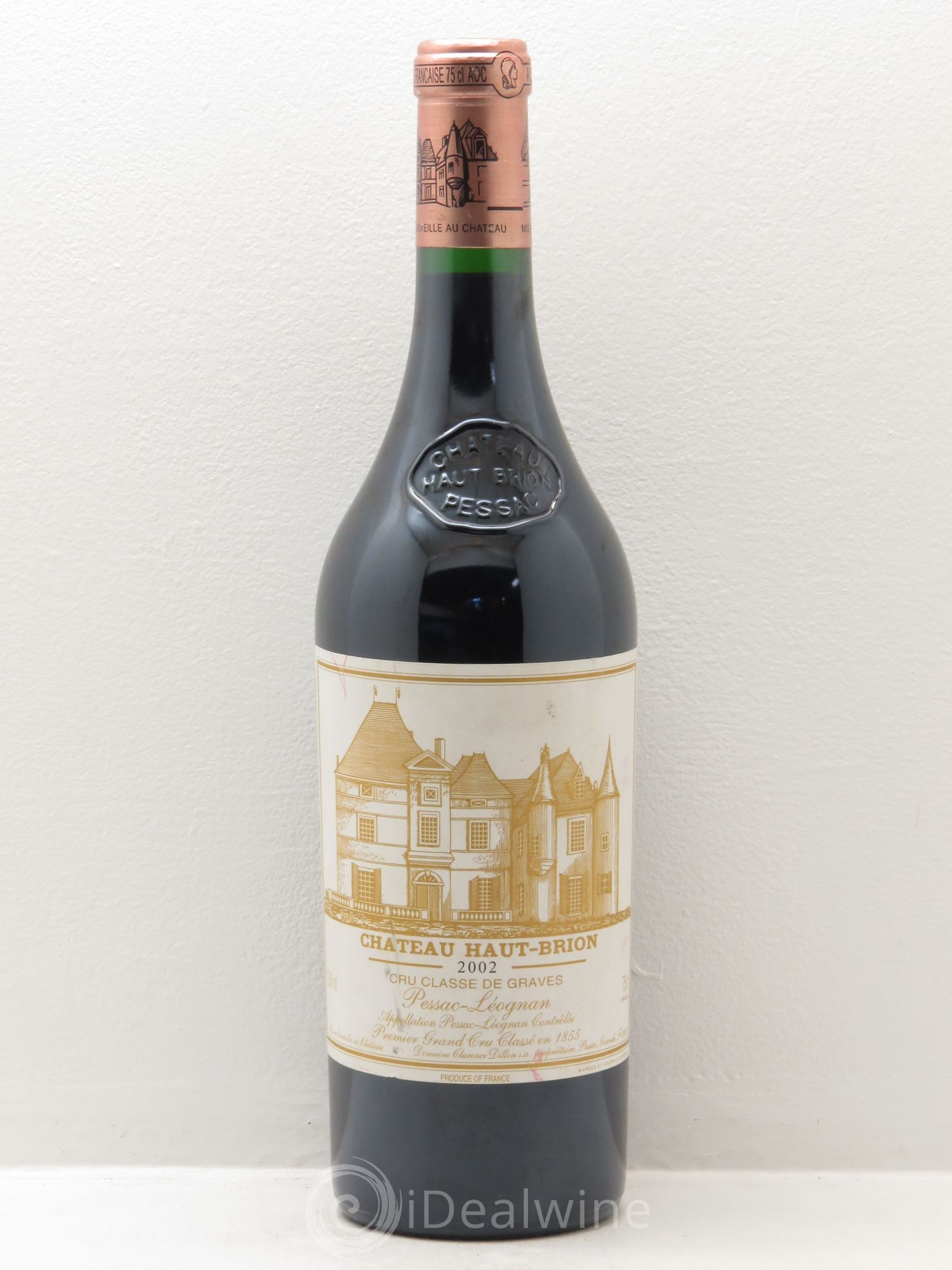 Château Haut Brion 1er Grand Cru Classé 2002 - Lot de 1 bouteille - 0