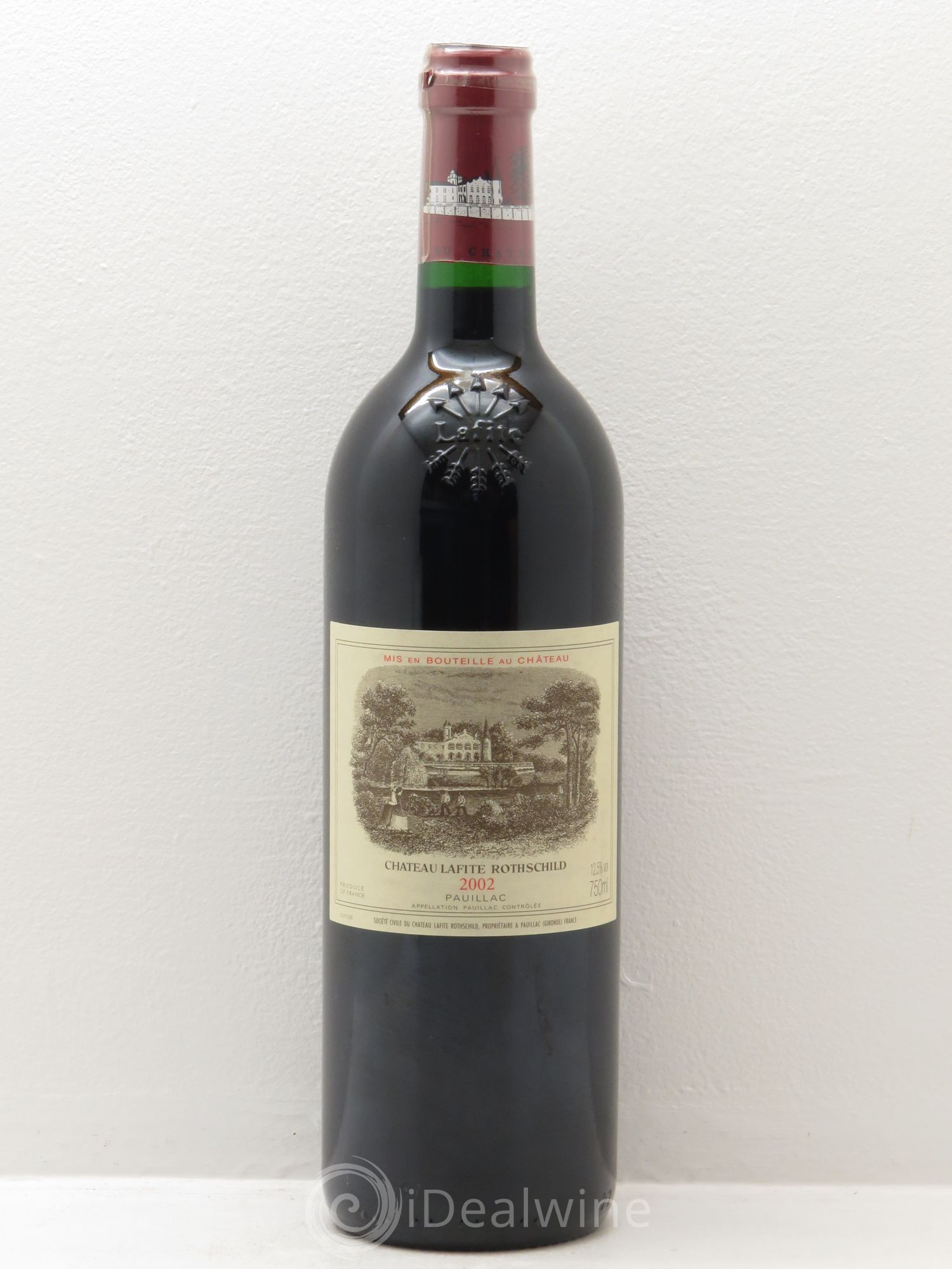 Château Lafite Rothschild 1er Grand Cru Classé 2002 - Lot de 1 bouteille - 0