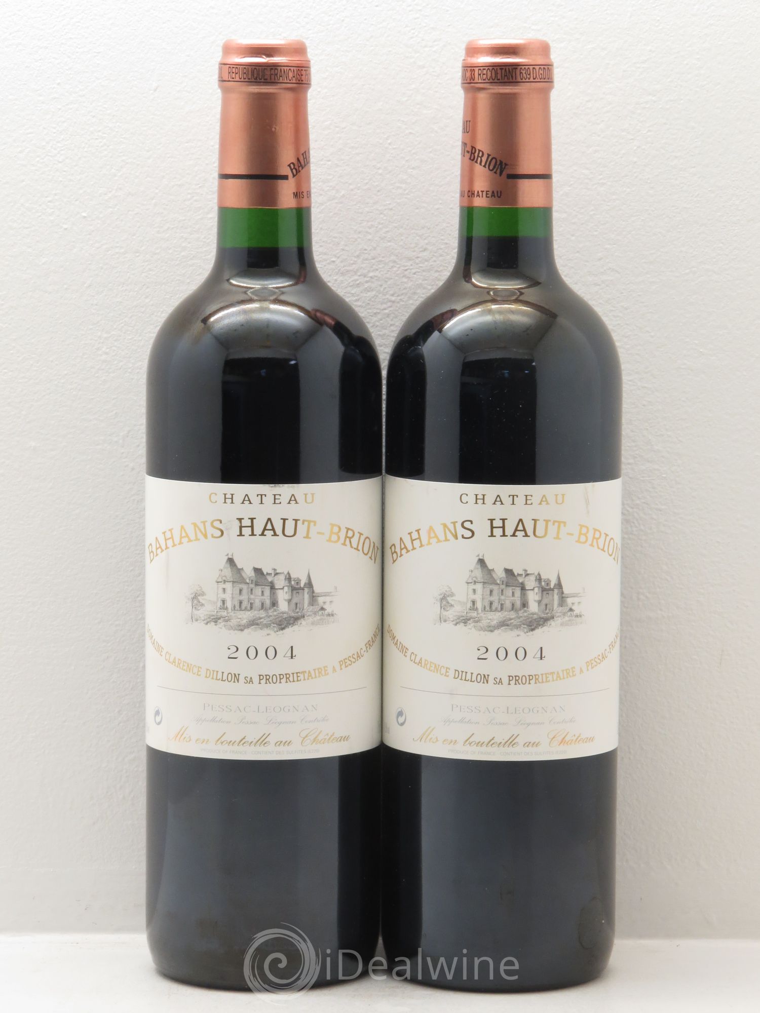 Clarence (Bahans) de Haut-Brion Second Vin 2004 - Lot de 2 bouteilles - 0