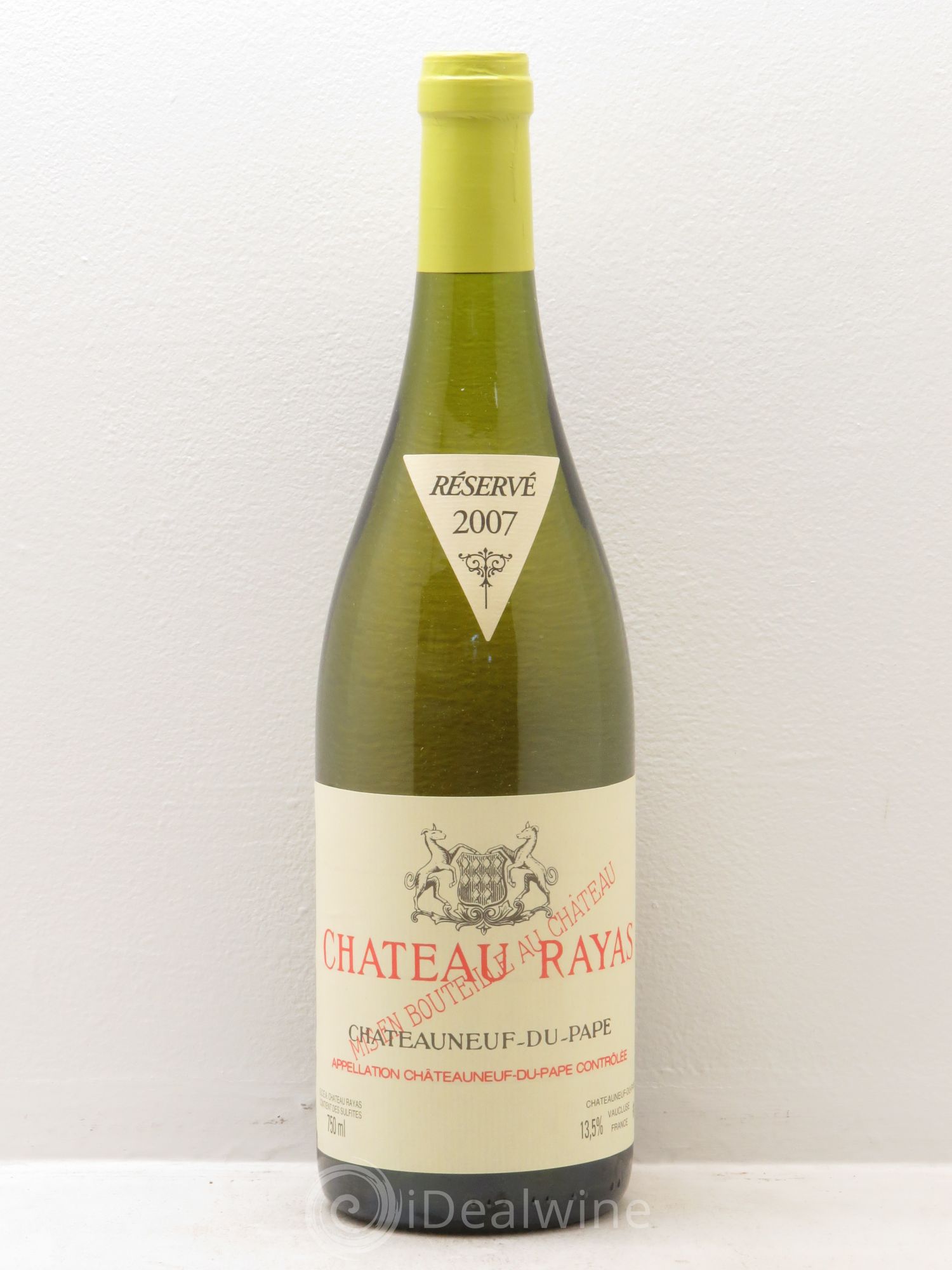 Châteauneuf-du-Pape Château Rayas Emmanuel Reynaud 2007 - Lot de 1 bouteille - 0