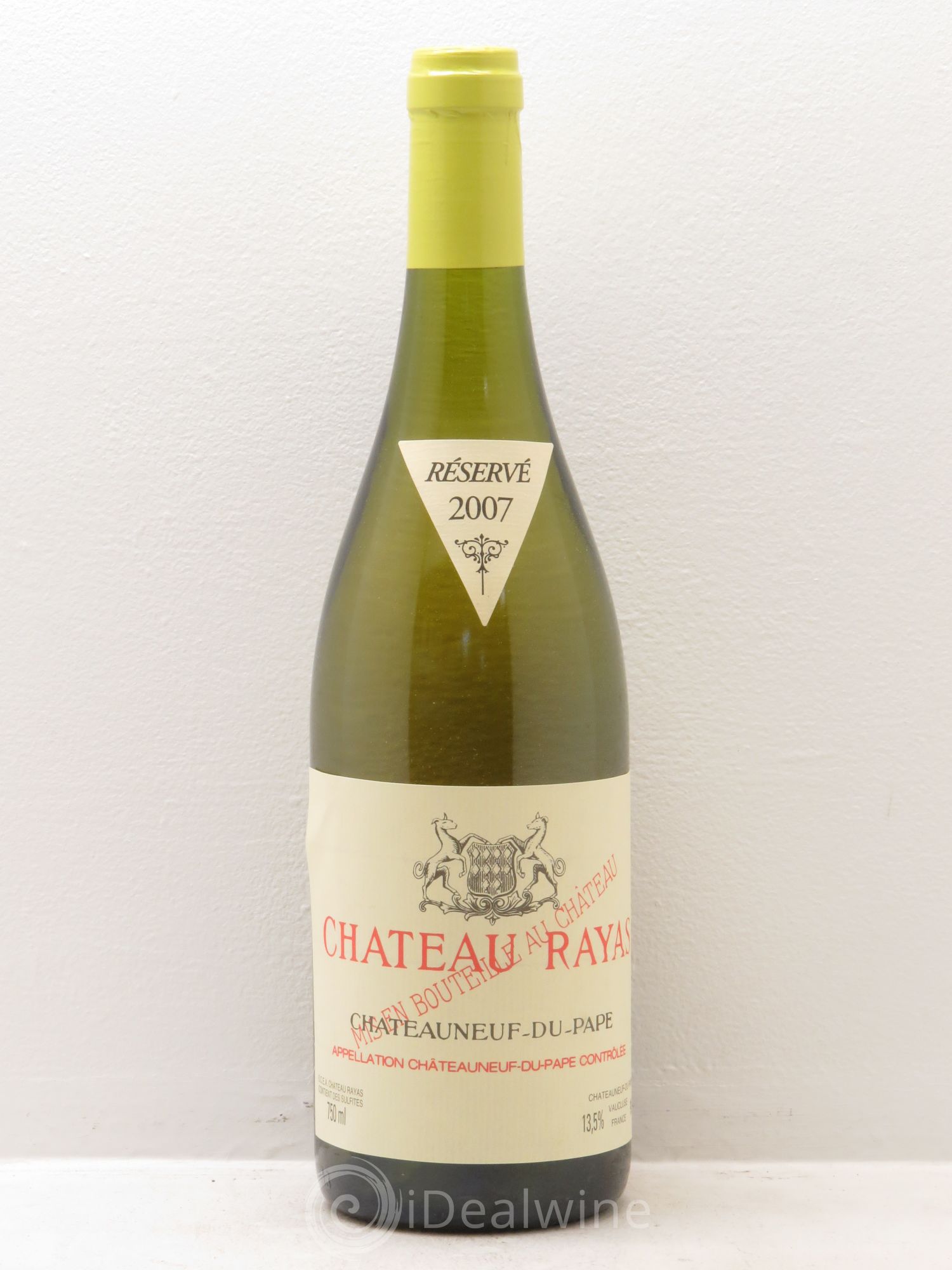 Châteauneuf-du-Pape Château Rayas Emmanuel Reynaud 2007 - Lot de 1 bouteille - 0