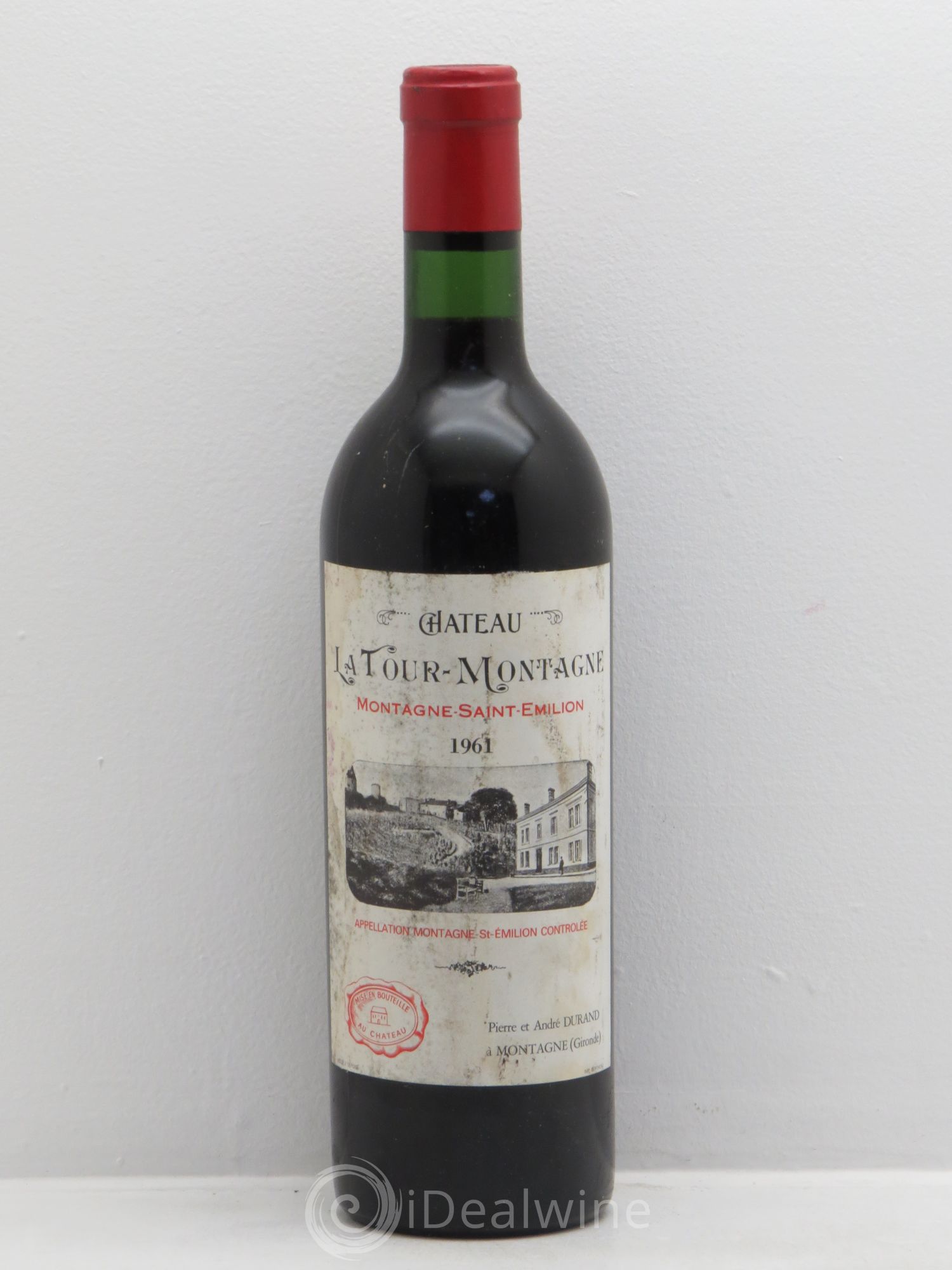 Montagne Saint-Émilion Château La Tour 1961 - Lot de 1 bouteille - 0