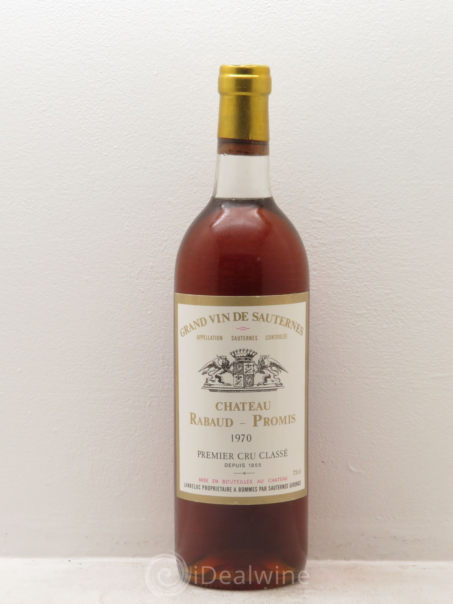 Château Rabaud Promis 1er Grand Cru Classé 1970 - Posten von 1 Flasche - 0