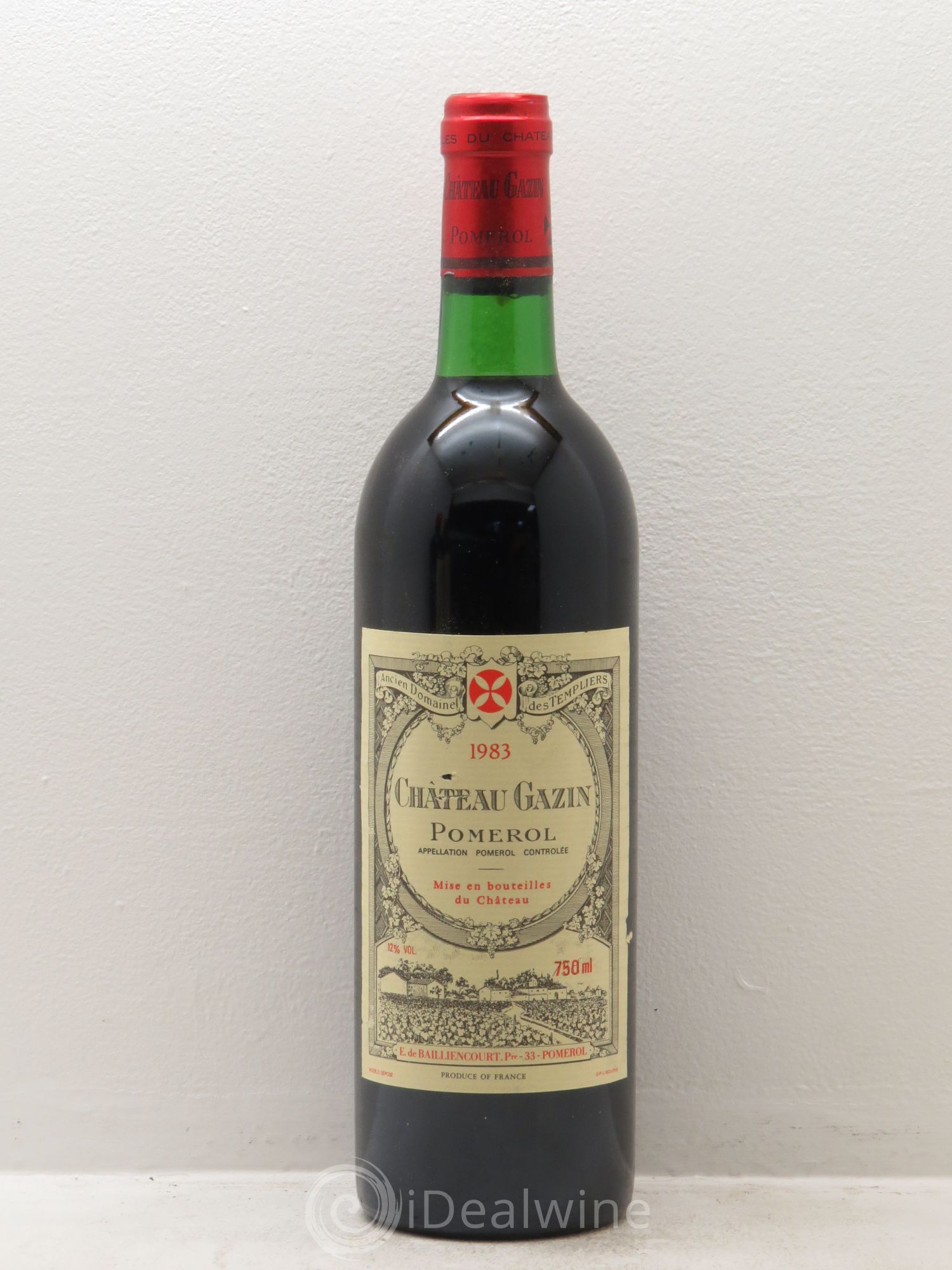 Château Gazin 1983 - Lot de 6 bouteilles - 0