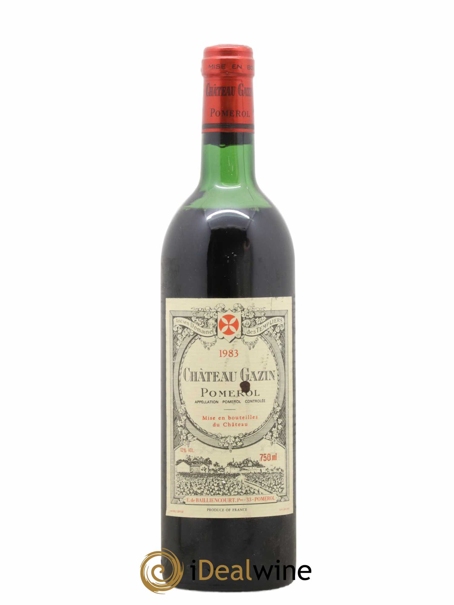 Château Gazin 1983 - Lot de 1 bouteille - 0