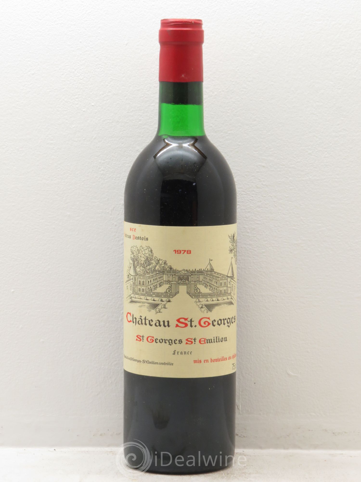 Château Saint-Georges 1978 - Lot de 1 bouteille - 0