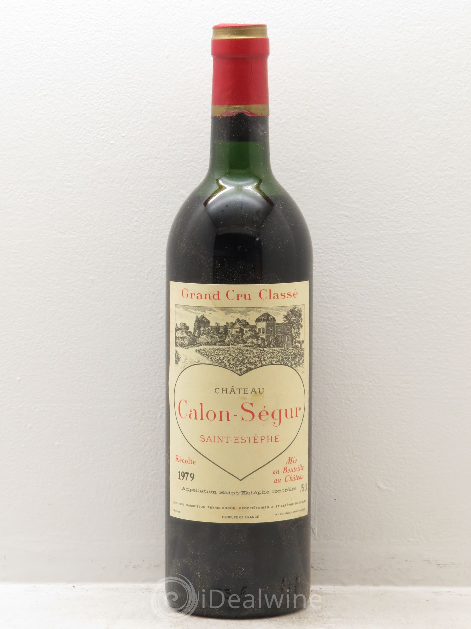 Château Calon Ségur 3ème Grand Cru Classé 1979 - Lot de 6 bouteilles - 0