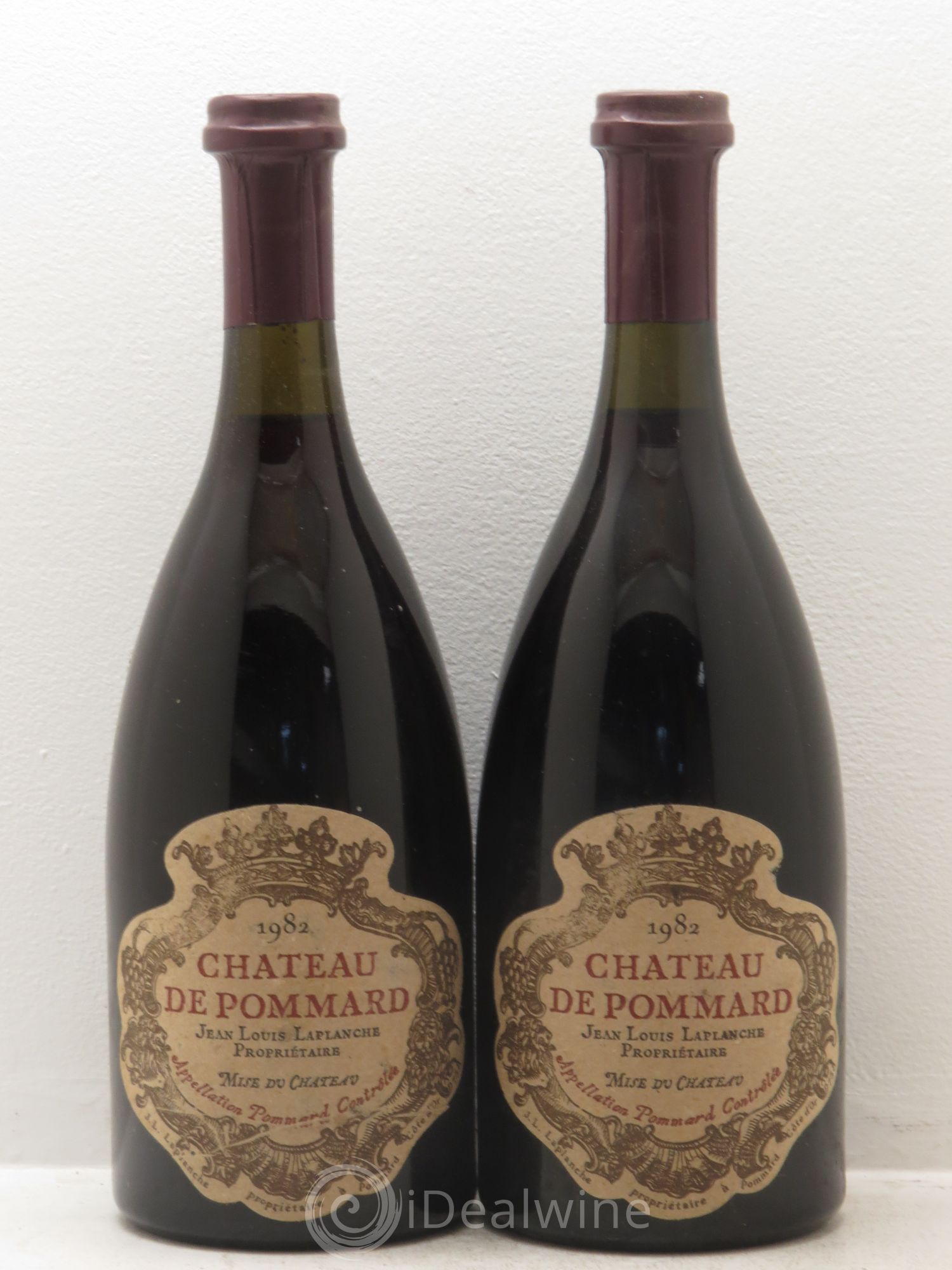 Pommard Château de Pommard 1982 - Lot de 2 bouteilles - 0