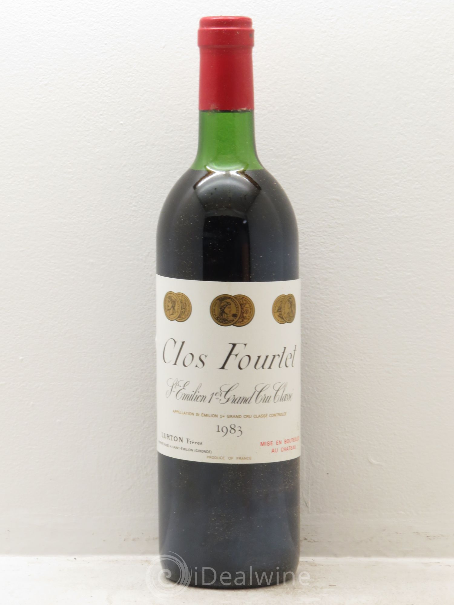 Clos Fourtet 1er Grand Cru Classé B 1983 - Lot de 12 bouteilles - 0