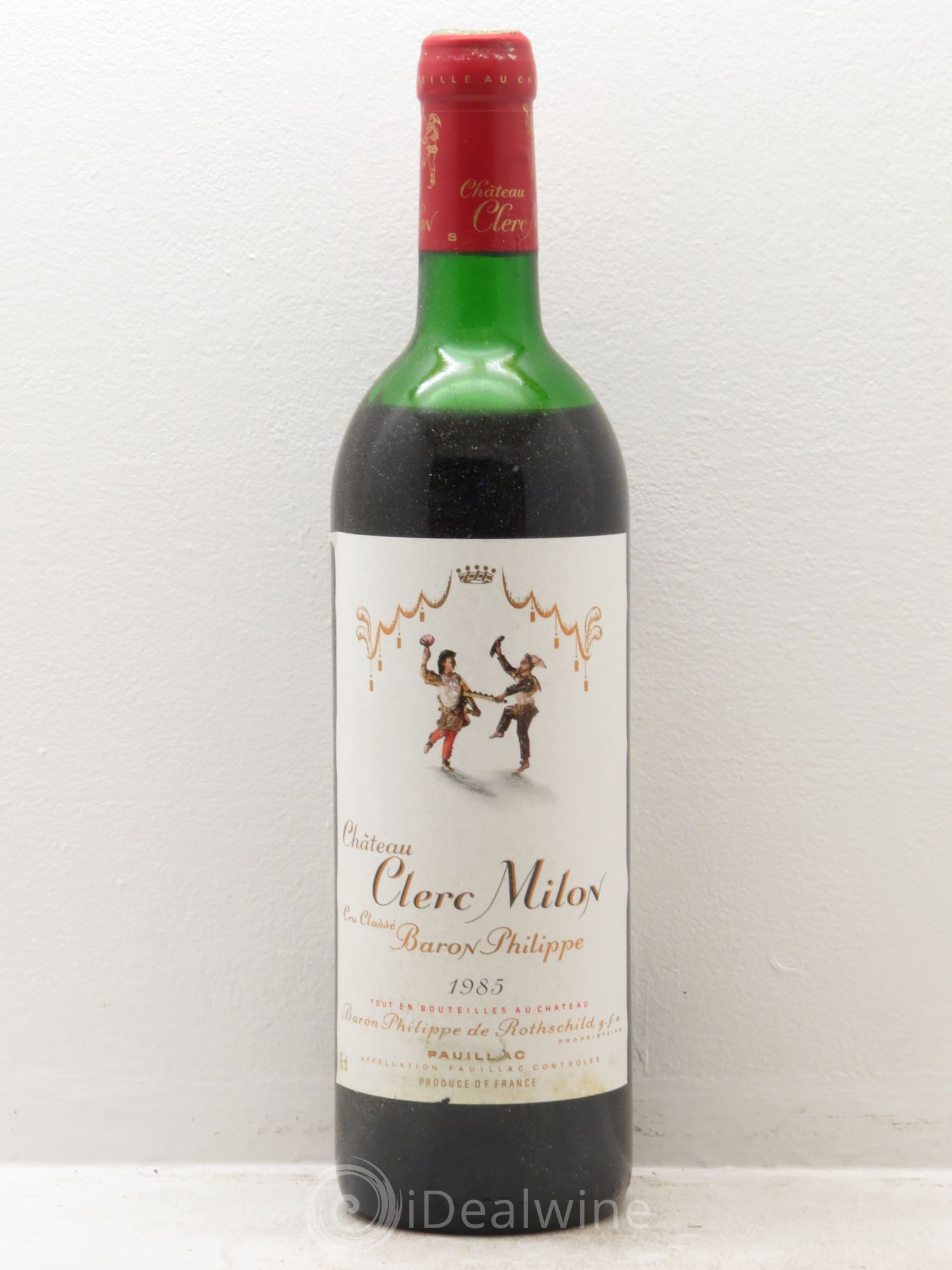 Château Clerc Milon 5ème Grand Cru Classé 1985 - Lot de 6 bouteilles - 0