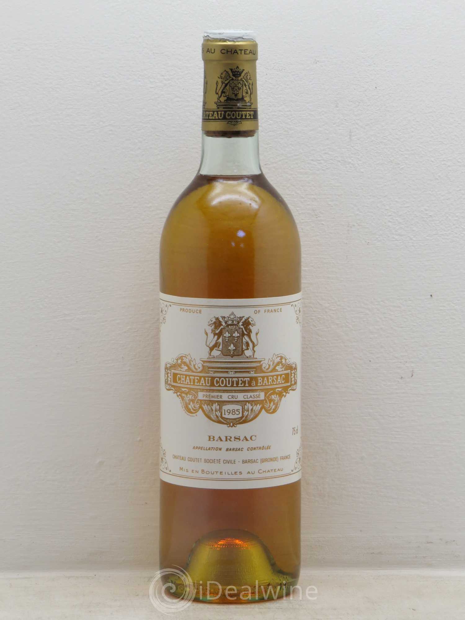 Château Coutet 1er Grand Cru Classé 1985 - Lot de 6 bouteilles - 0