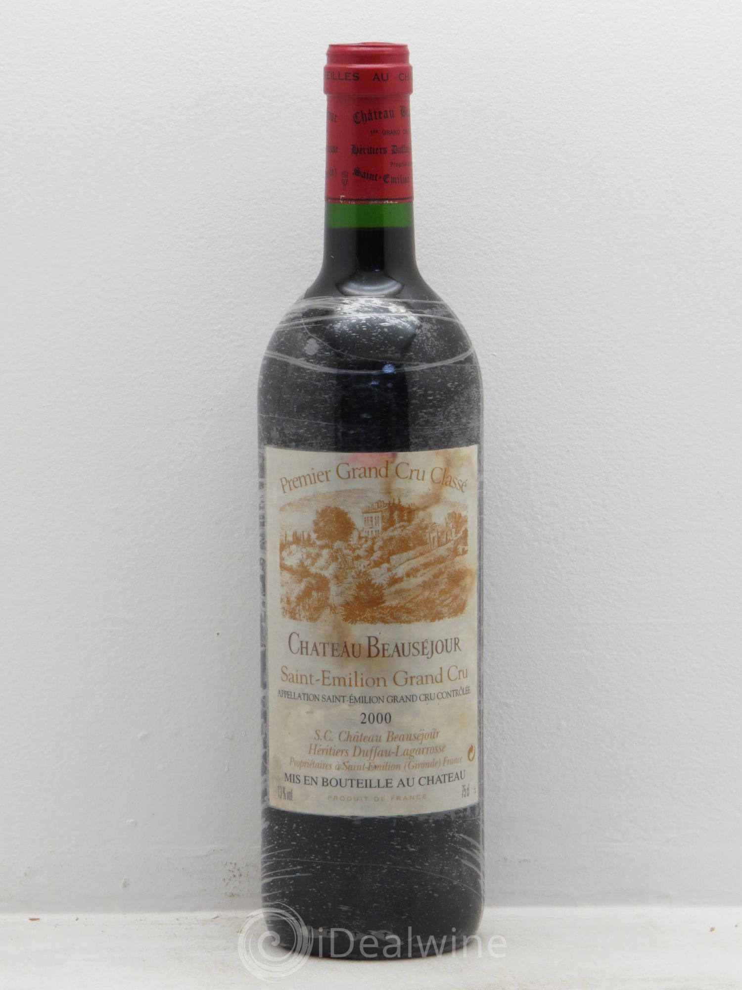 Château Beauséjour (Duffau-Lagarrosse) 1er Grand Cru Classé B 2000 - Lot de 6 bouteilles - 0