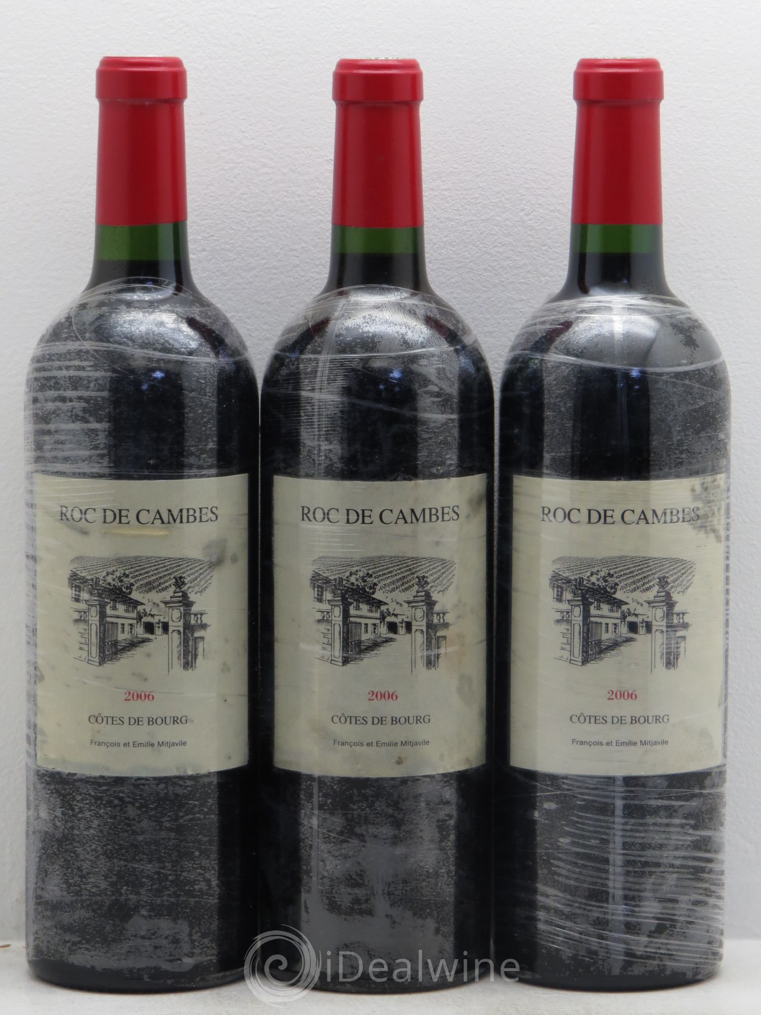 Roc de Cambes 2006 - Lot de 3 bouteilles - 0
