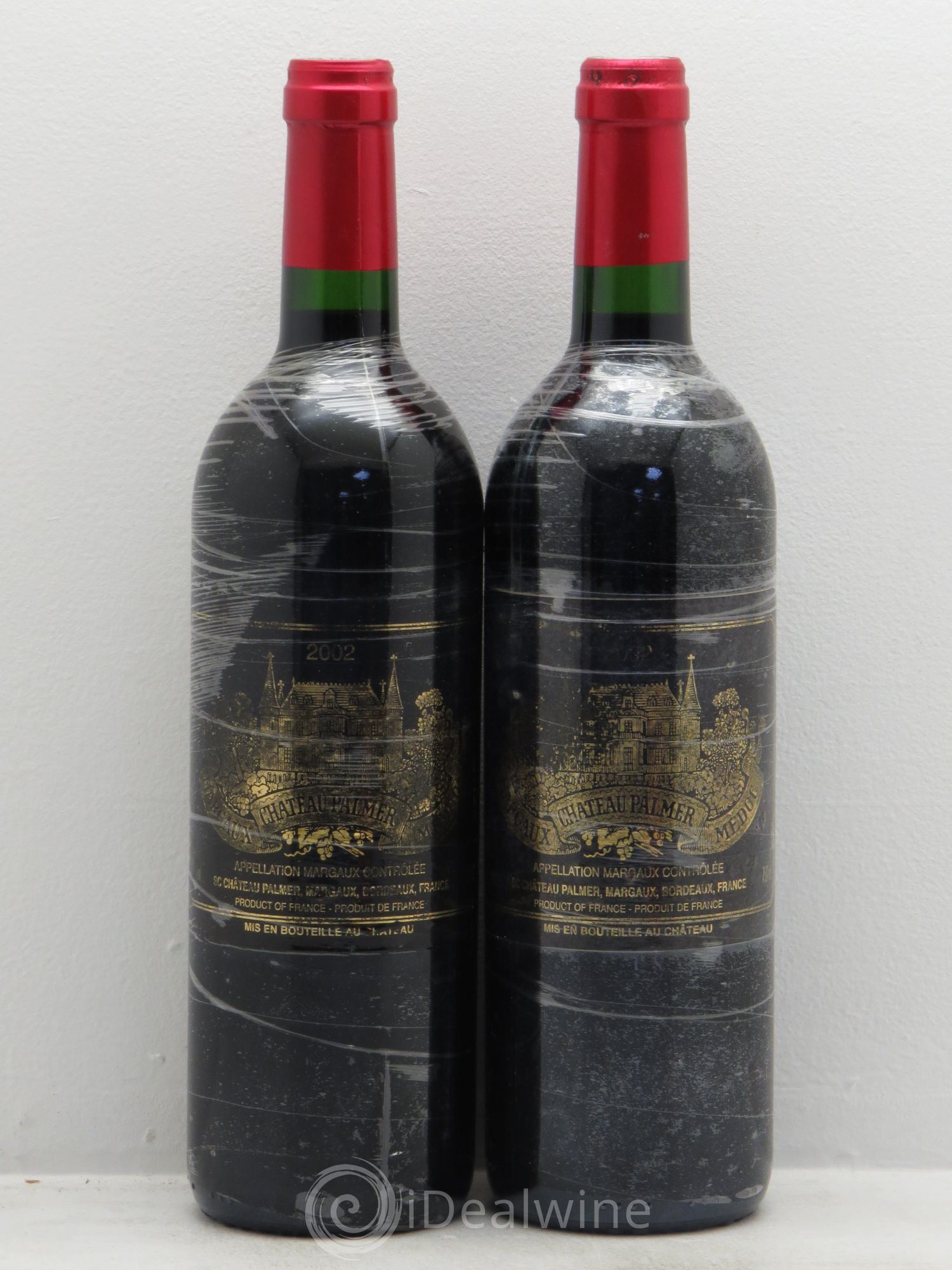 Château Palmer 3ème Grand Cru Classé 2002 - Lot de 2 bouteilles - 0