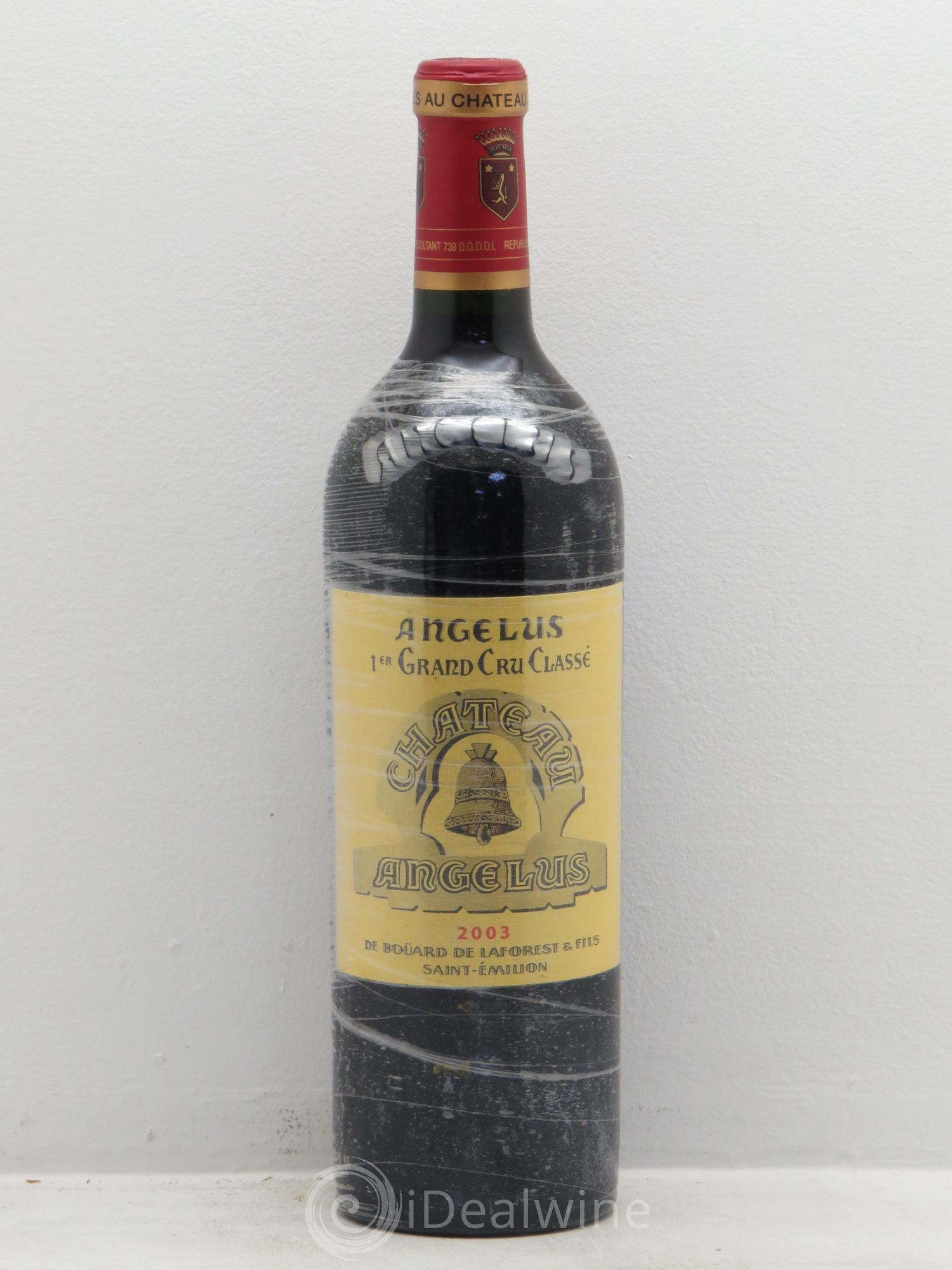 Château Angélus 1er Grand Cru Classé A 2003 - Lot de 1 bouteille - 0