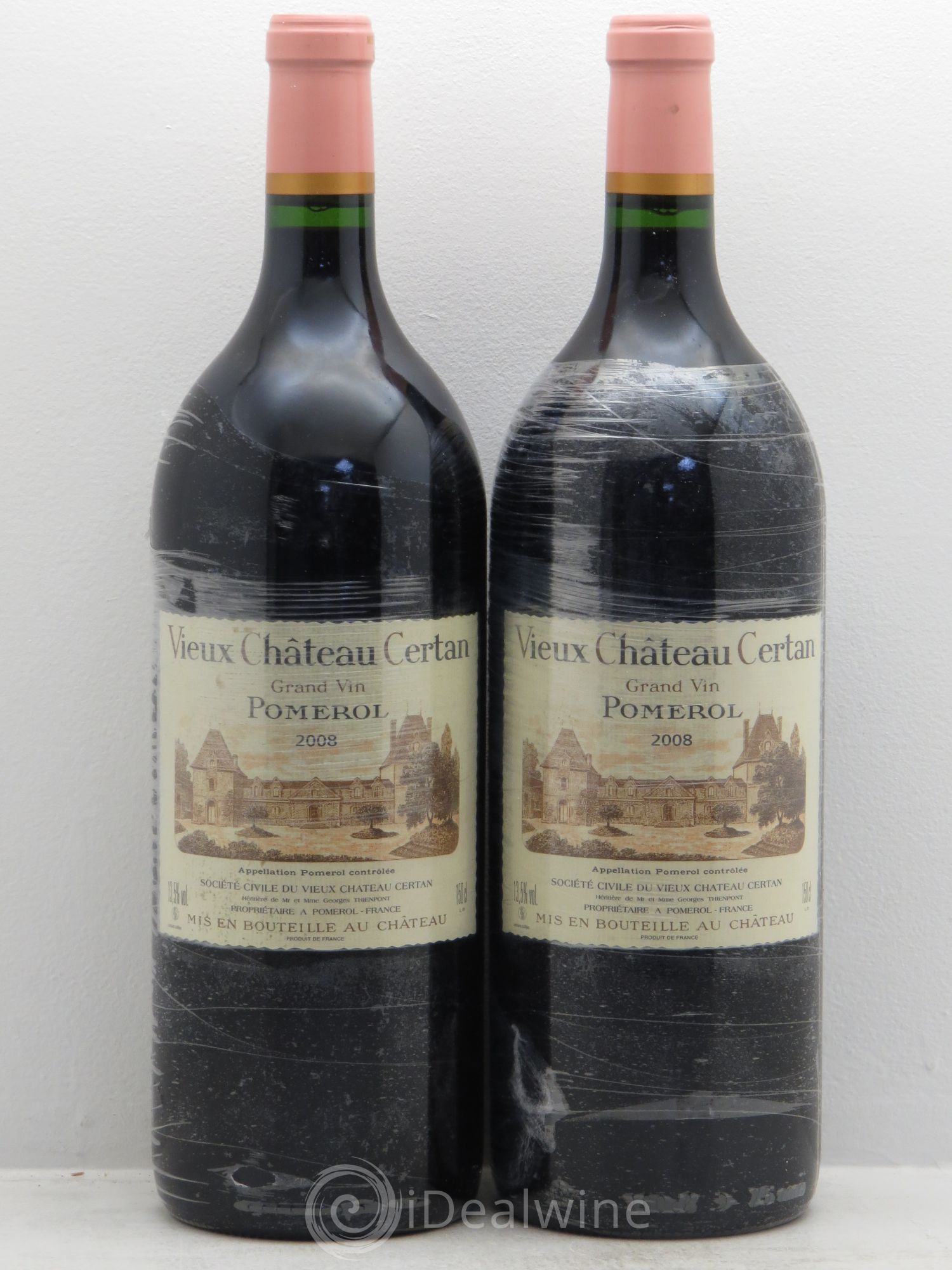 Vieux Château Certan 2008 - Lot de 2 magnums - 0