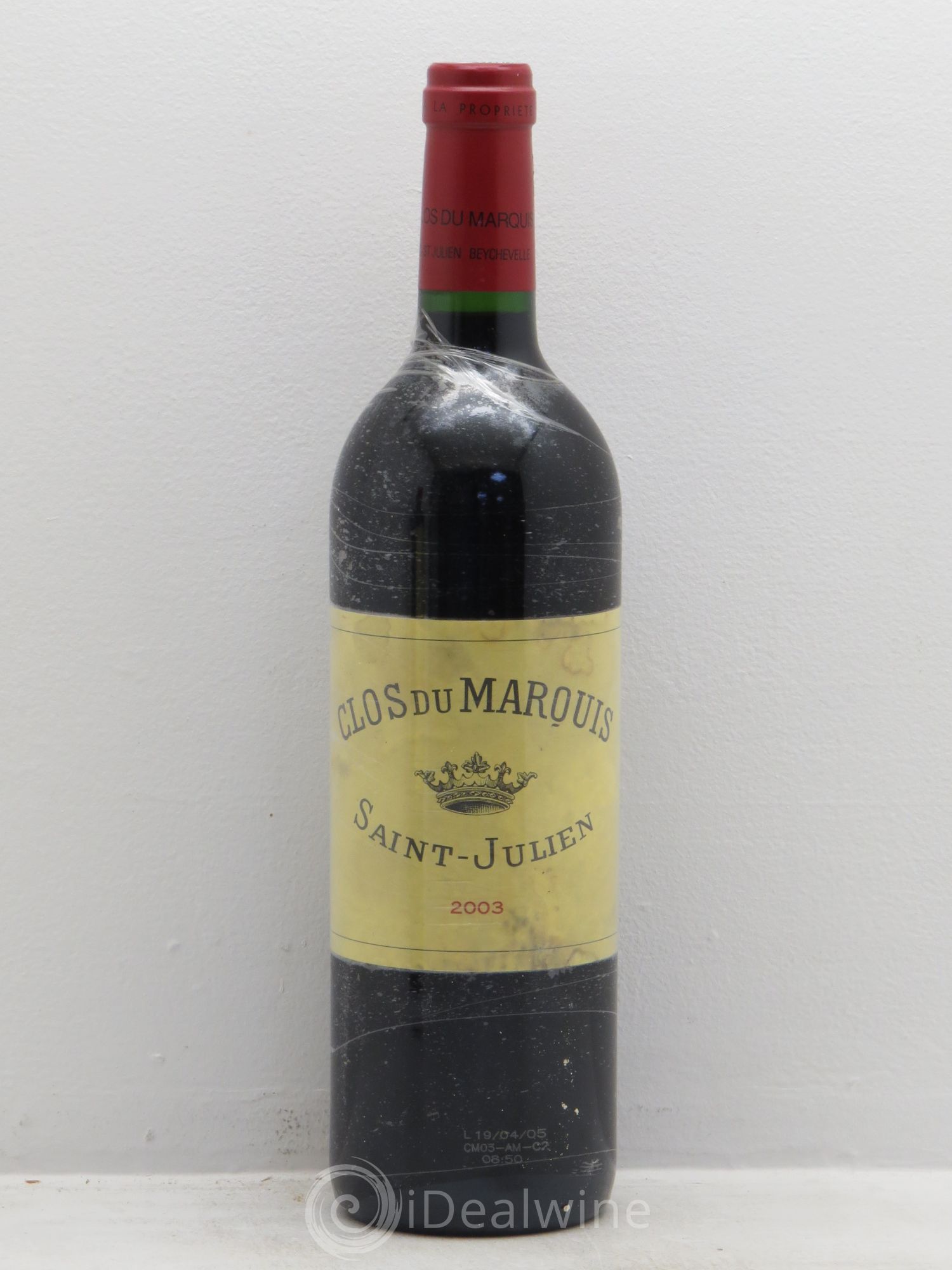 Clos du Marquis 2003 - Lot de 6 bouteilles - 0