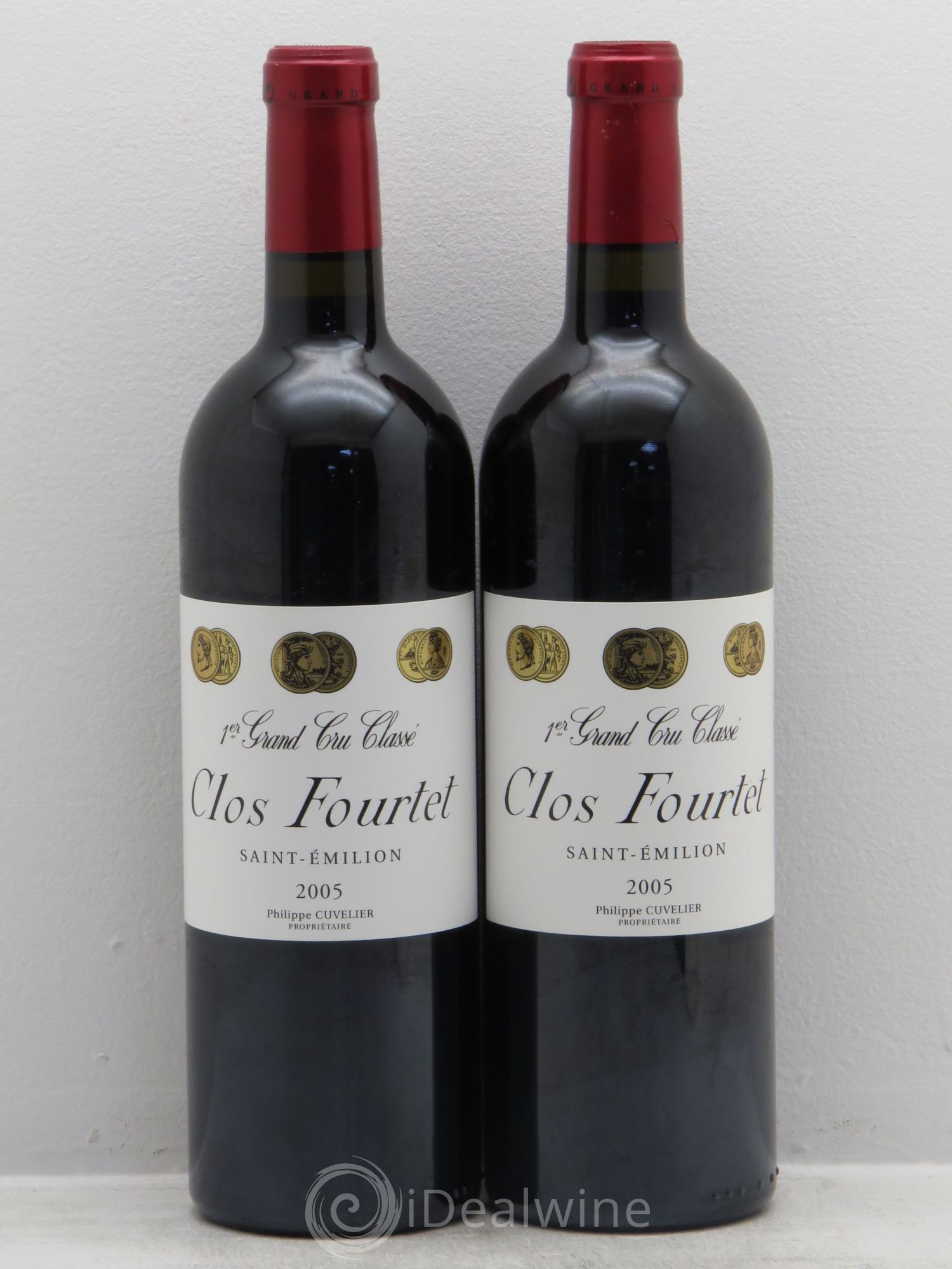 Clos Fourtet 1er Grand Cru Classé B 2005 - Lot de 2 bouteilles - 0