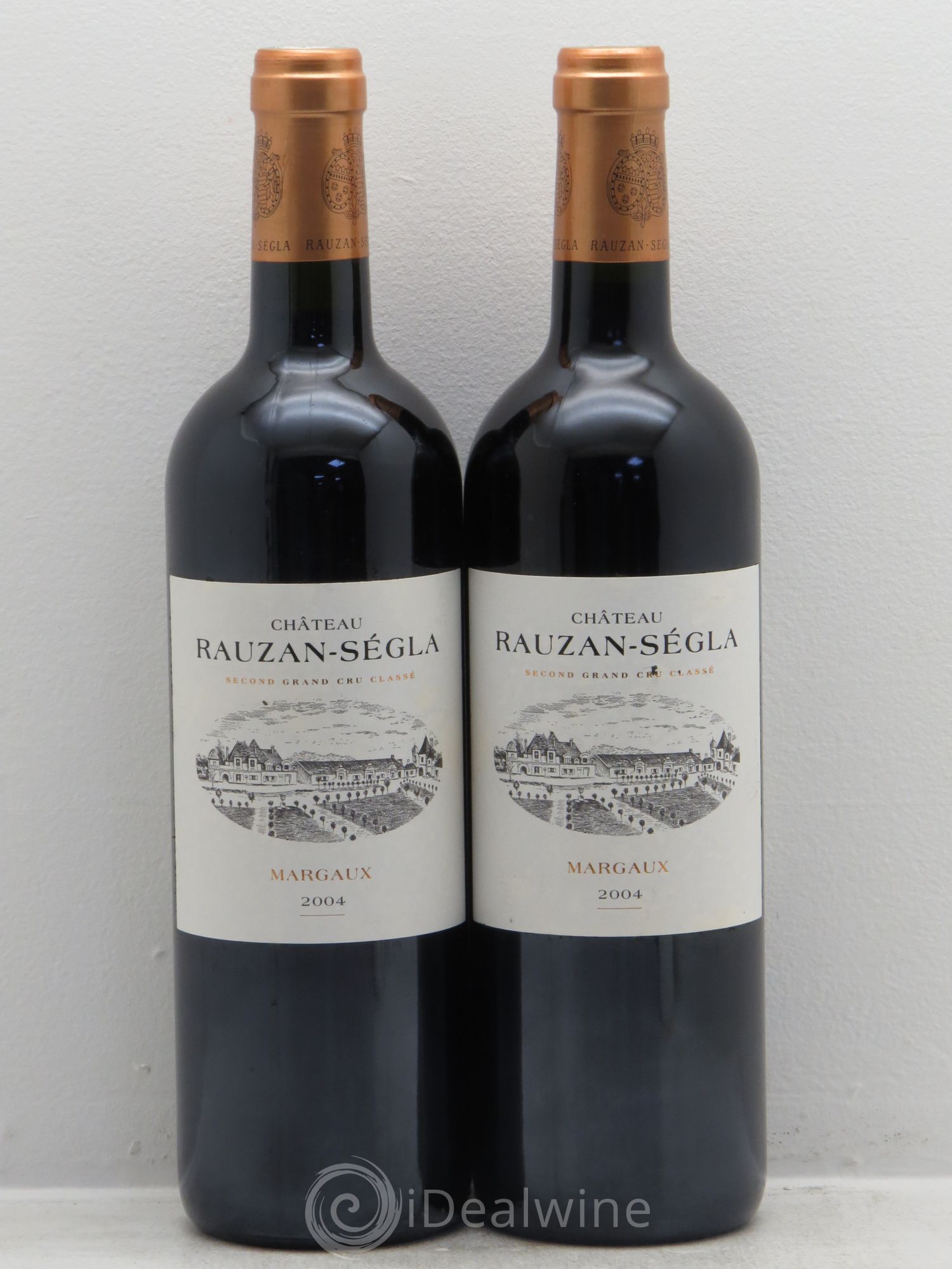Château Rauzan Ségla Grand Cru Classé 2004 - Lot de 2 bouteilles - 0