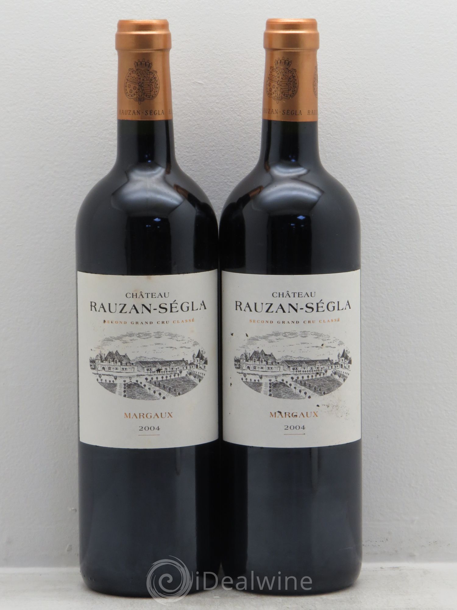 Château Rauzan Ségla Grand Cru Classé 2004 - Lot de 2 bouteilles - 0