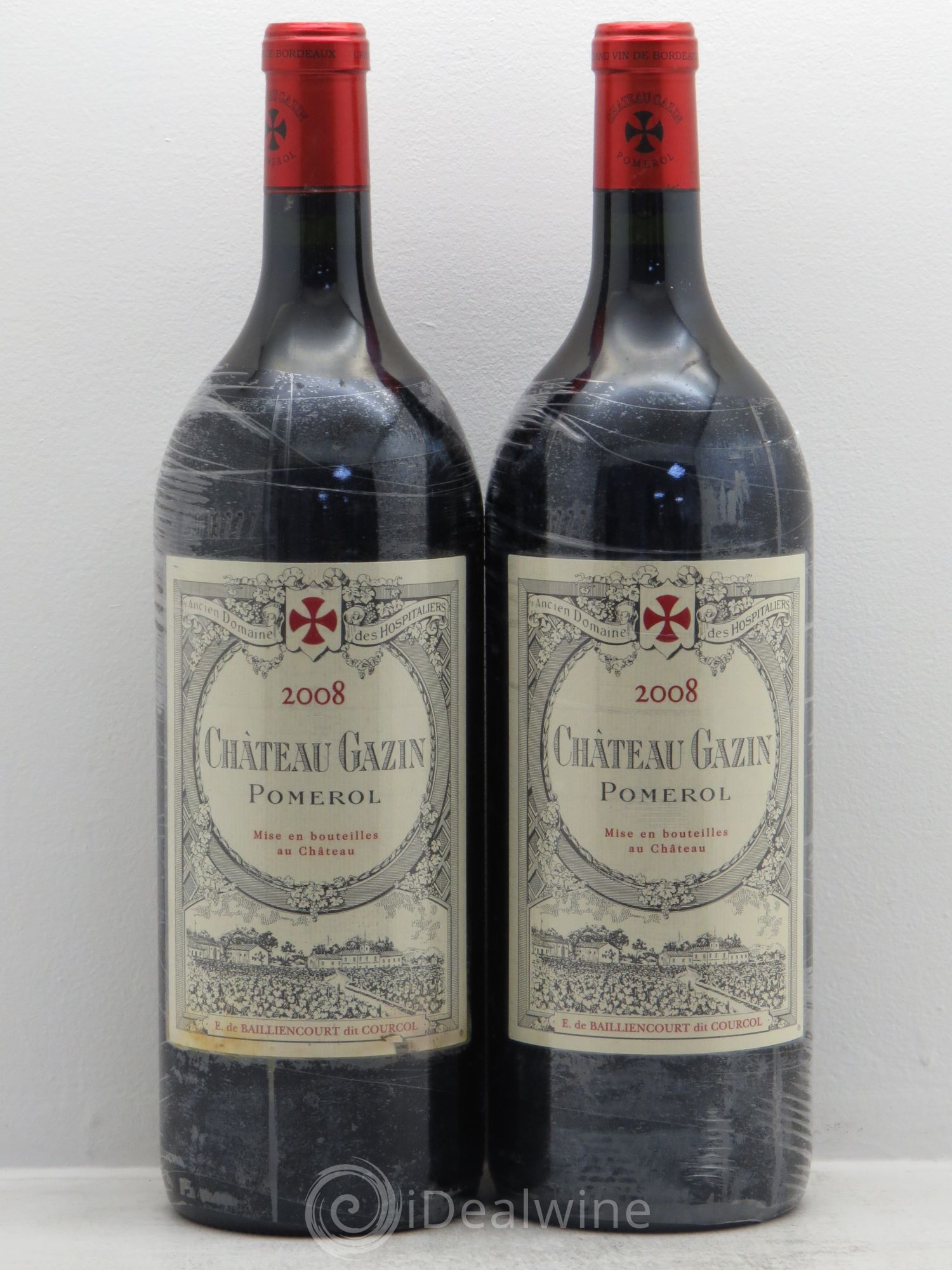 Château Gazin 2008 - Lot de 2 magnums - 0
